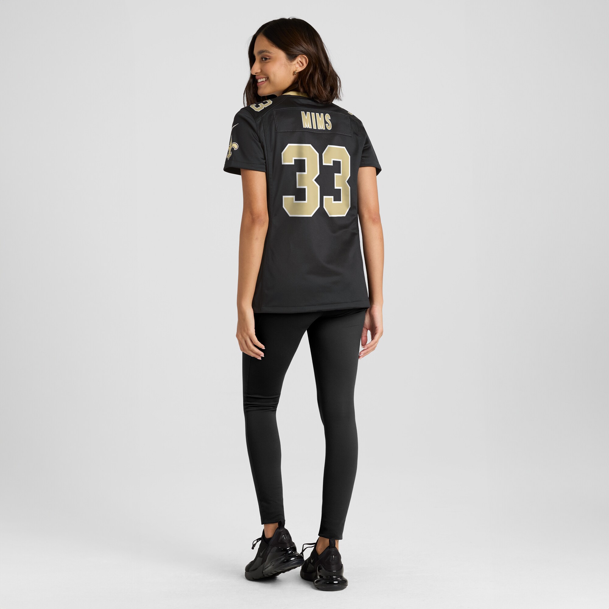 Jordan Mims New Orleans Saints Nike Women's  Game Jersey -  Black