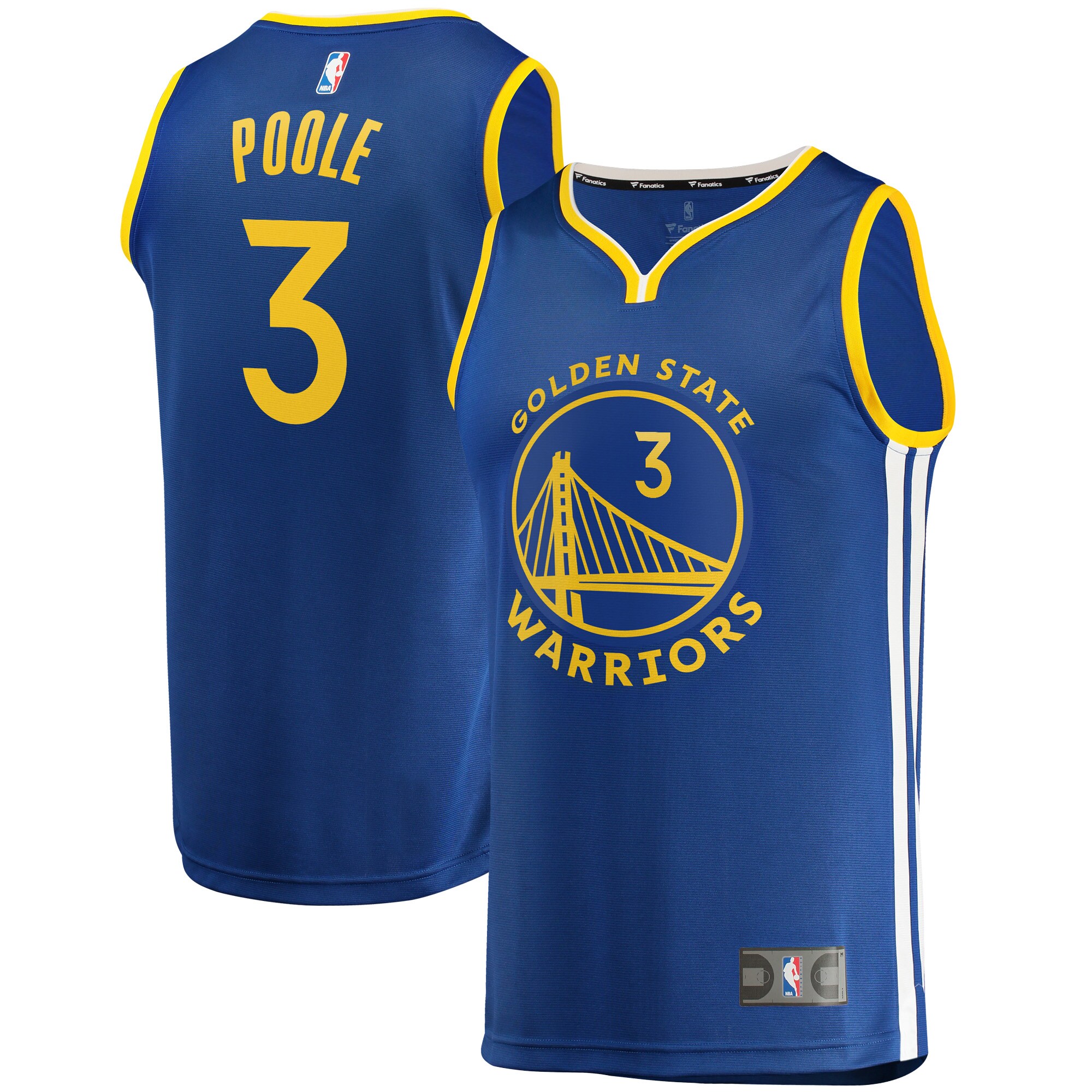 Fanatics Jordan Poole Warriors Jersey Blue - Ultimate Fan Gear 2024