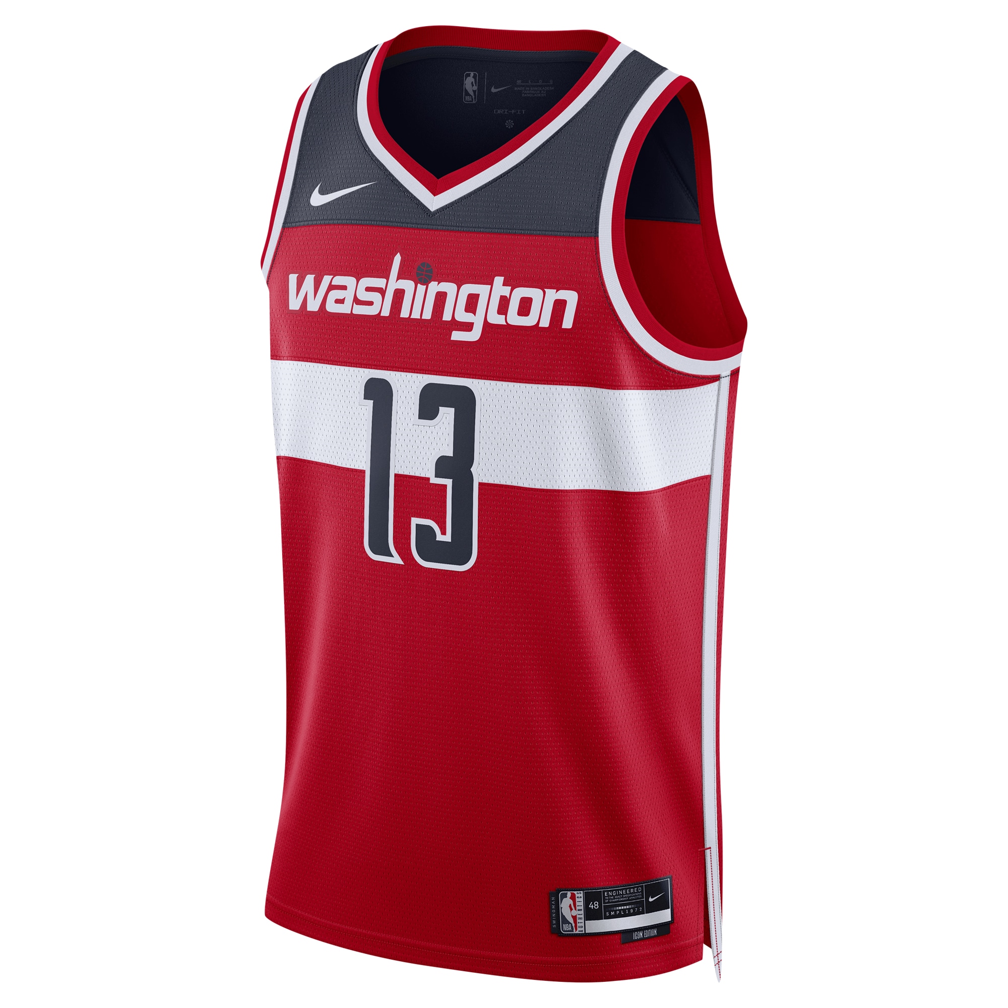 Nike Jordan Poole Wizards Icon Jersey - Ultimate Swingman #13
