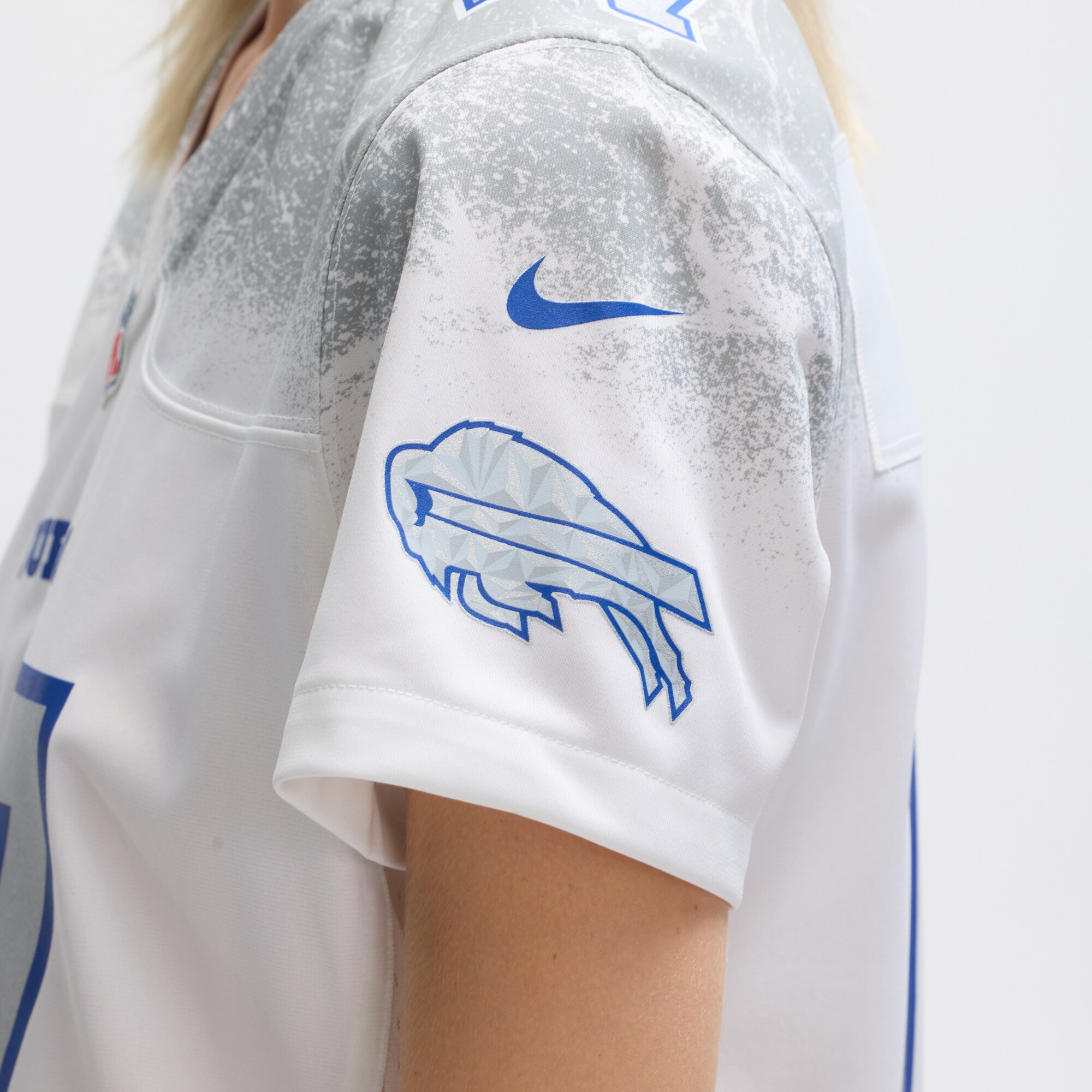 Josh Allen Buffalo Bills Nike Women’s 2025 Rivalries Collection Game Jersey – White