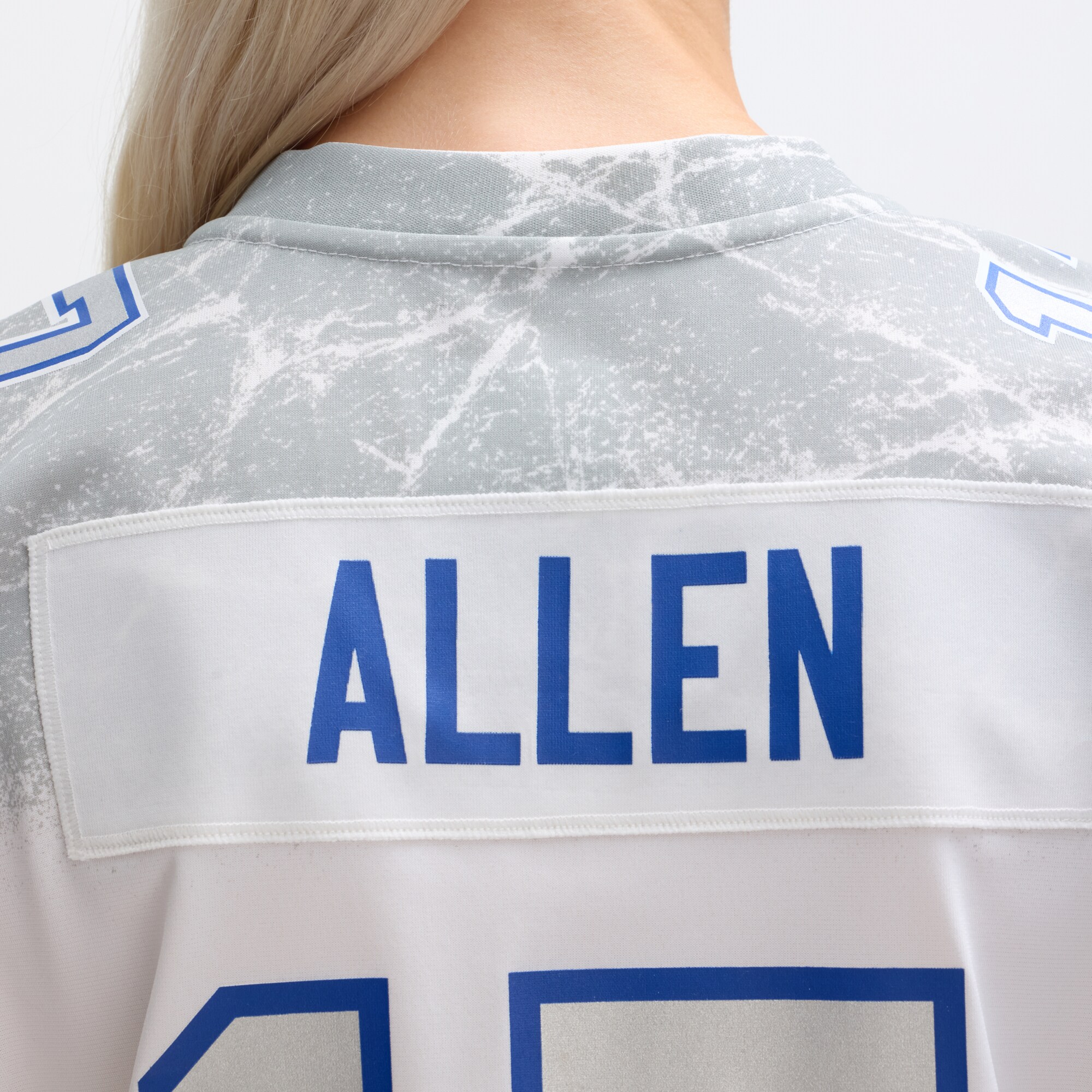 Josh Allen Buffalo Bills Nike Women’s 2025 Rivalries Collection Game Jersey – White