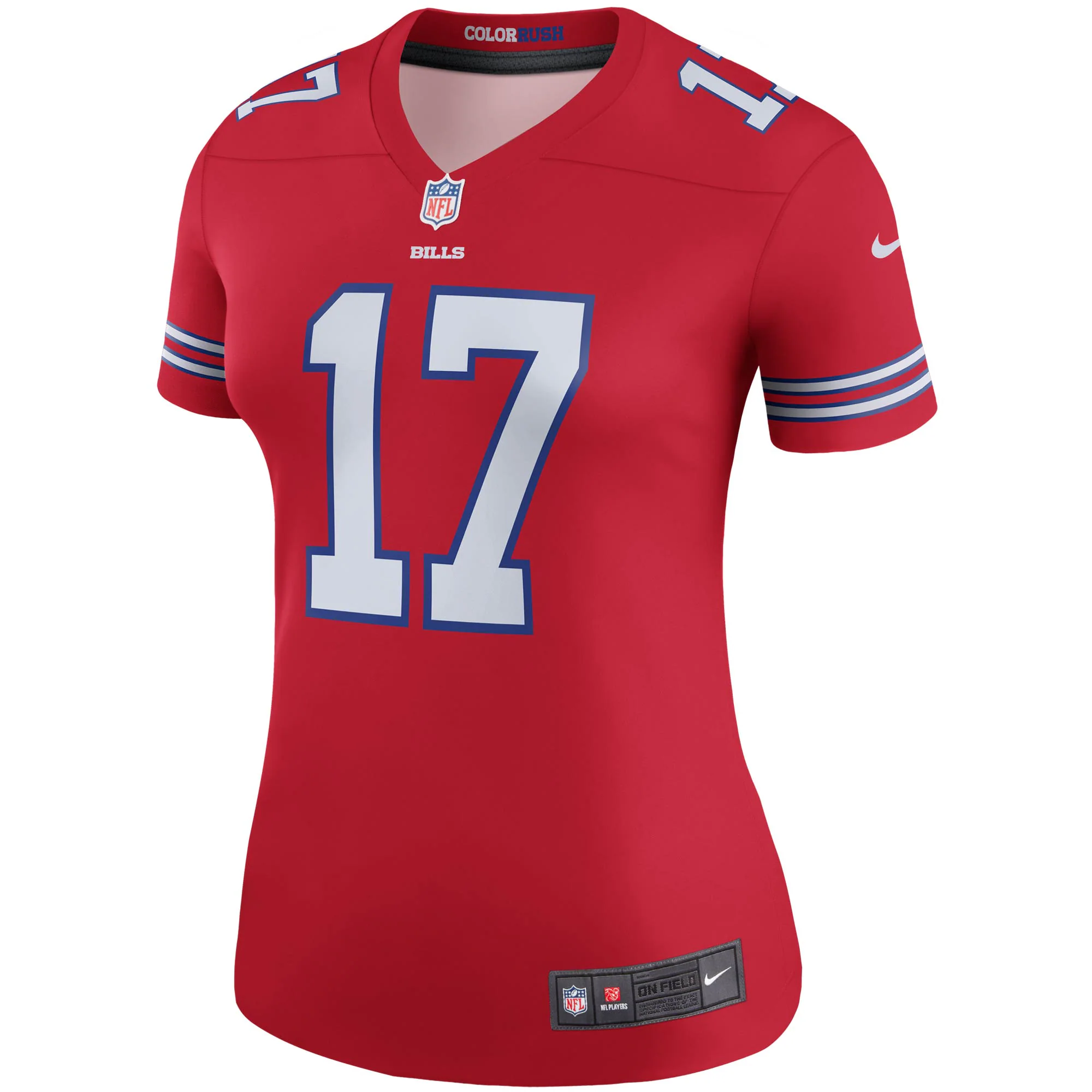 Josh Allen Buffalo Bills Nike Women’s Color Rush Legend Player Jersey – Red