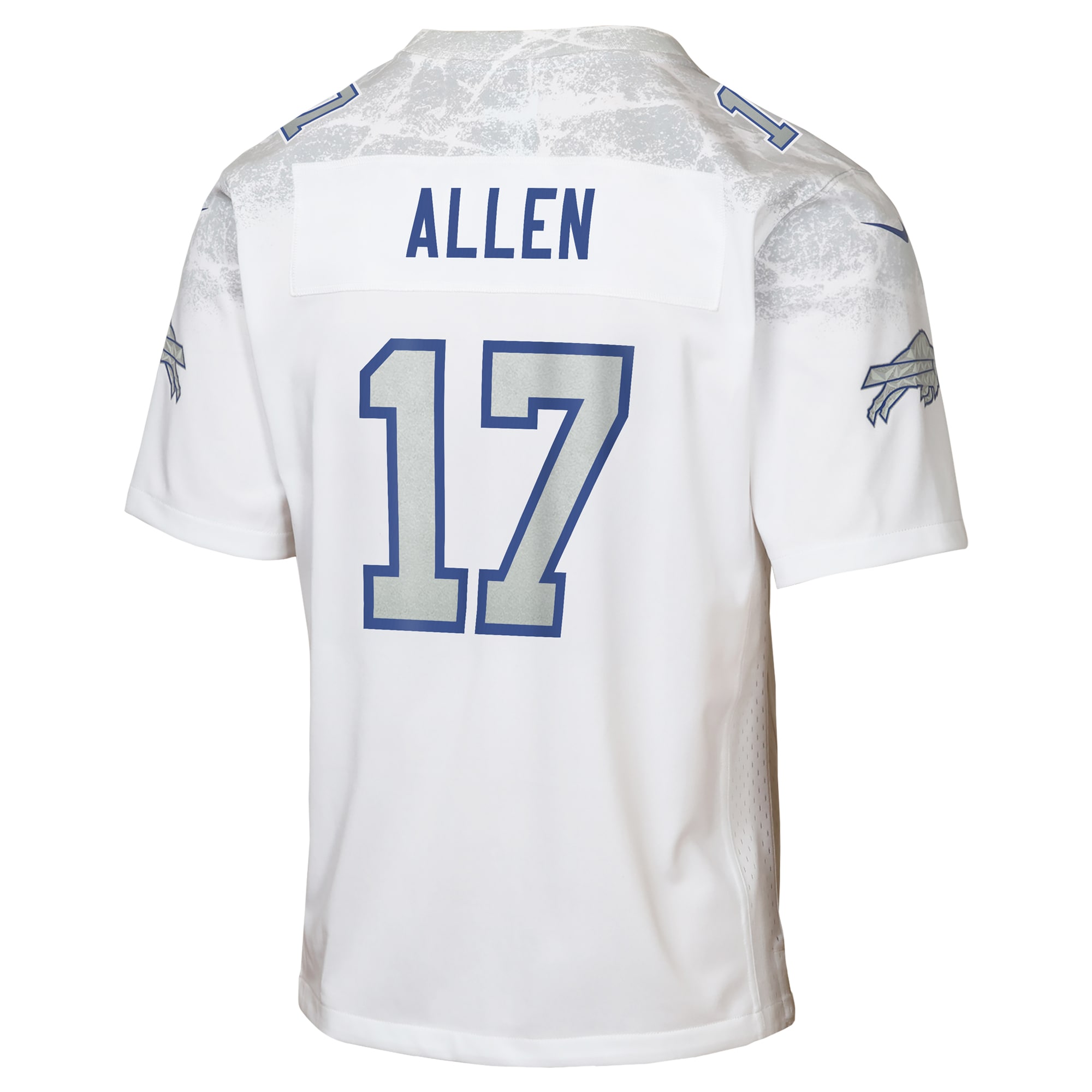 Josh Allen Buffalo Bills Nike Youth 2025 Rivalries Collection Game Jersey – White
