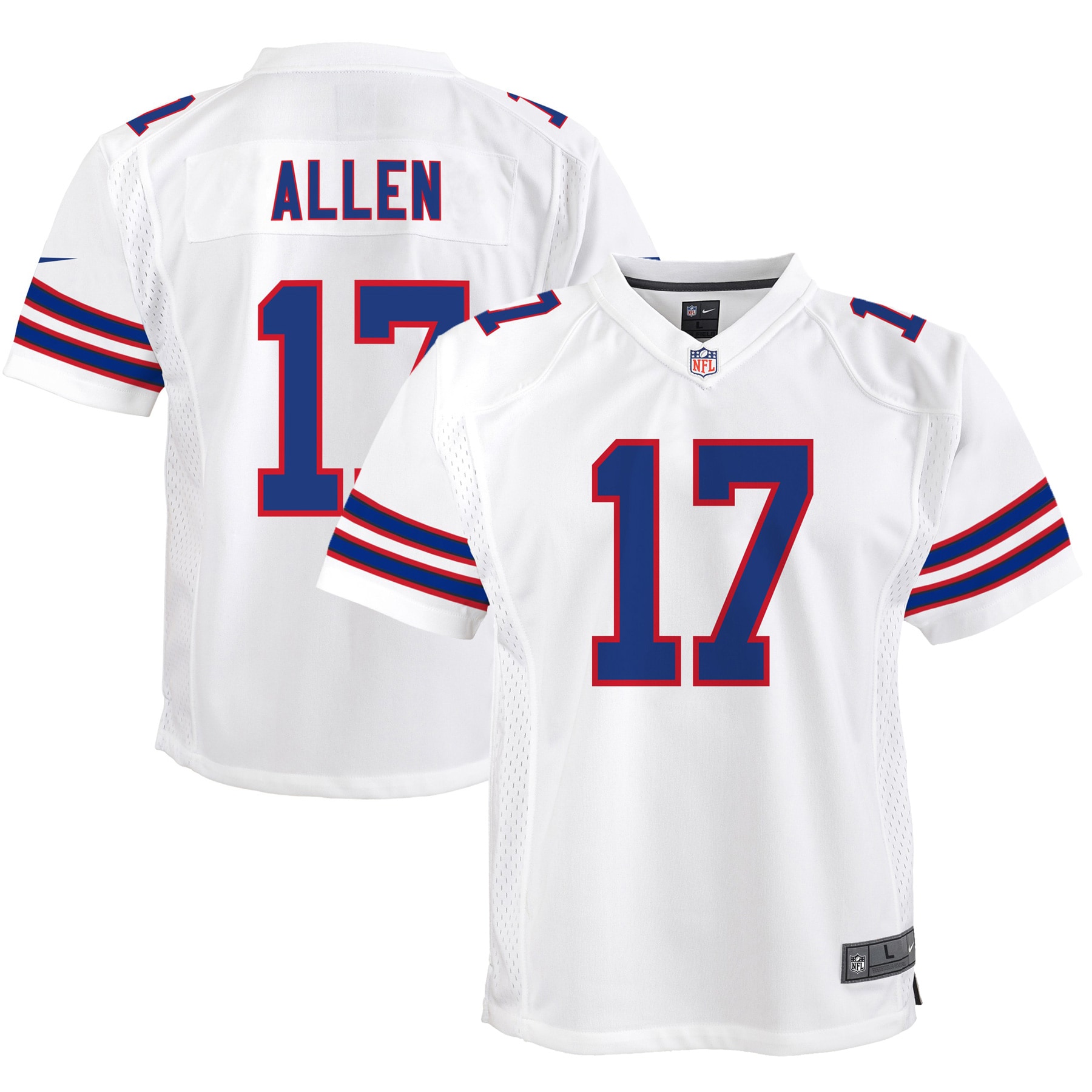 Josh Allen Buffalo Bills Nike Youth 2nd Alternate Player Game Jersey – Red
