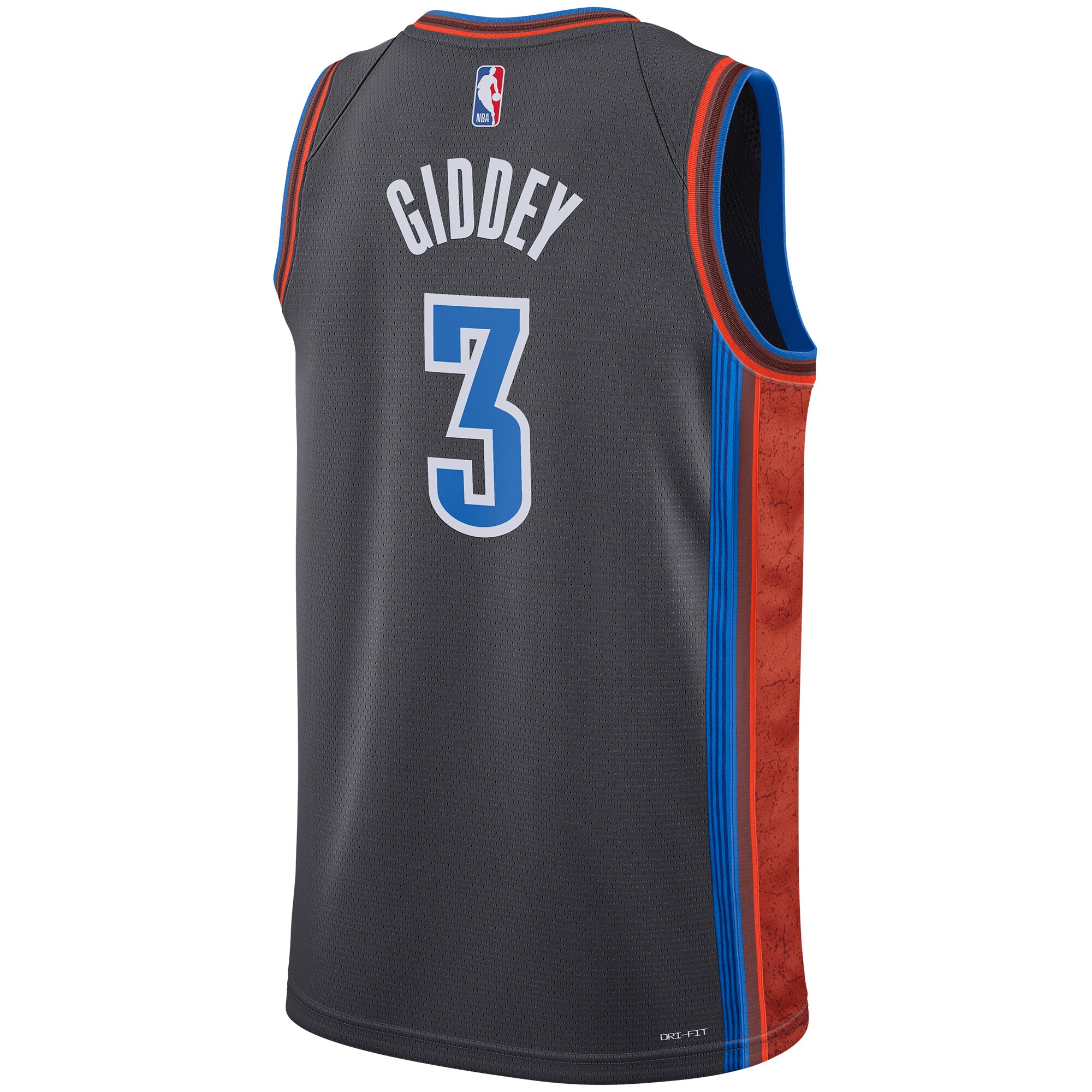 Josh Giddey Oklahoma City Thunder Nike Unisex 2022/23 Swingman Jersey ...