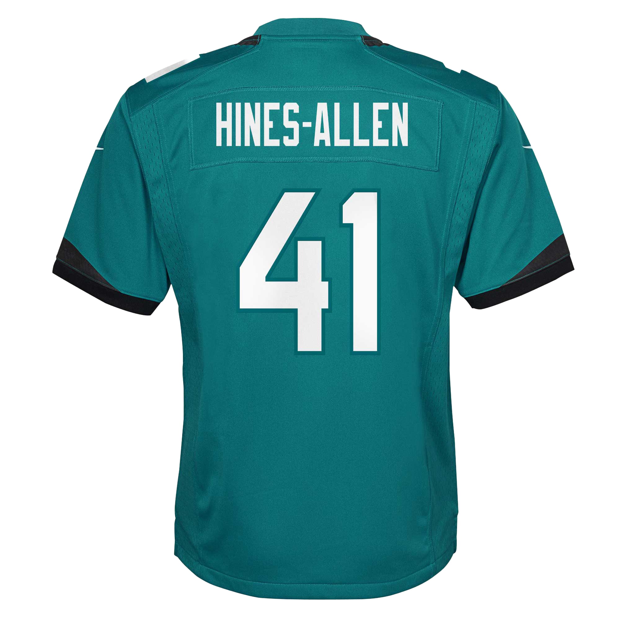 Josh Hines-Allen Jacksonville Jaguars Nike Youth Team Game Jersey - Teal