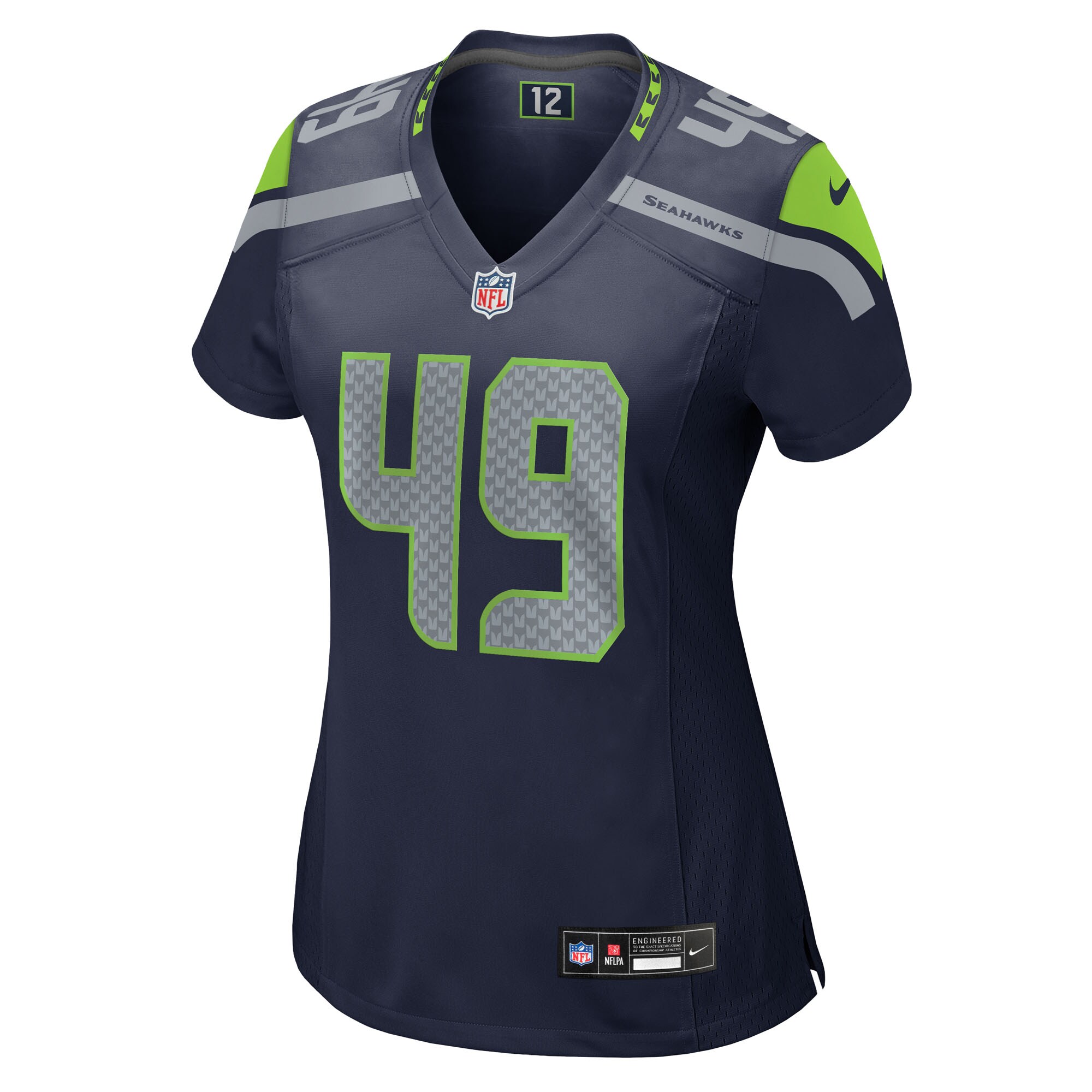 Joshua Onujiogu Seattle Seahawks Nike Women's Team Game Jersey -  College Navy