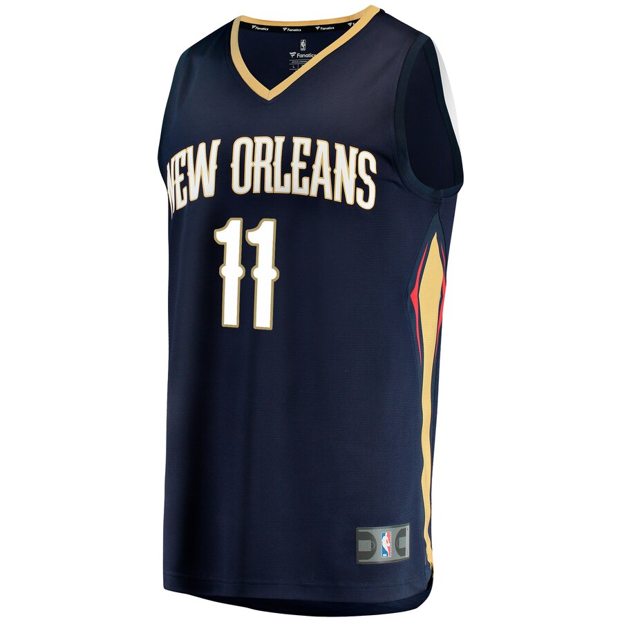 Jrue Holiday Pelicans Replica Jersey Navy - Ultimate #1 Fanatics Fast Break