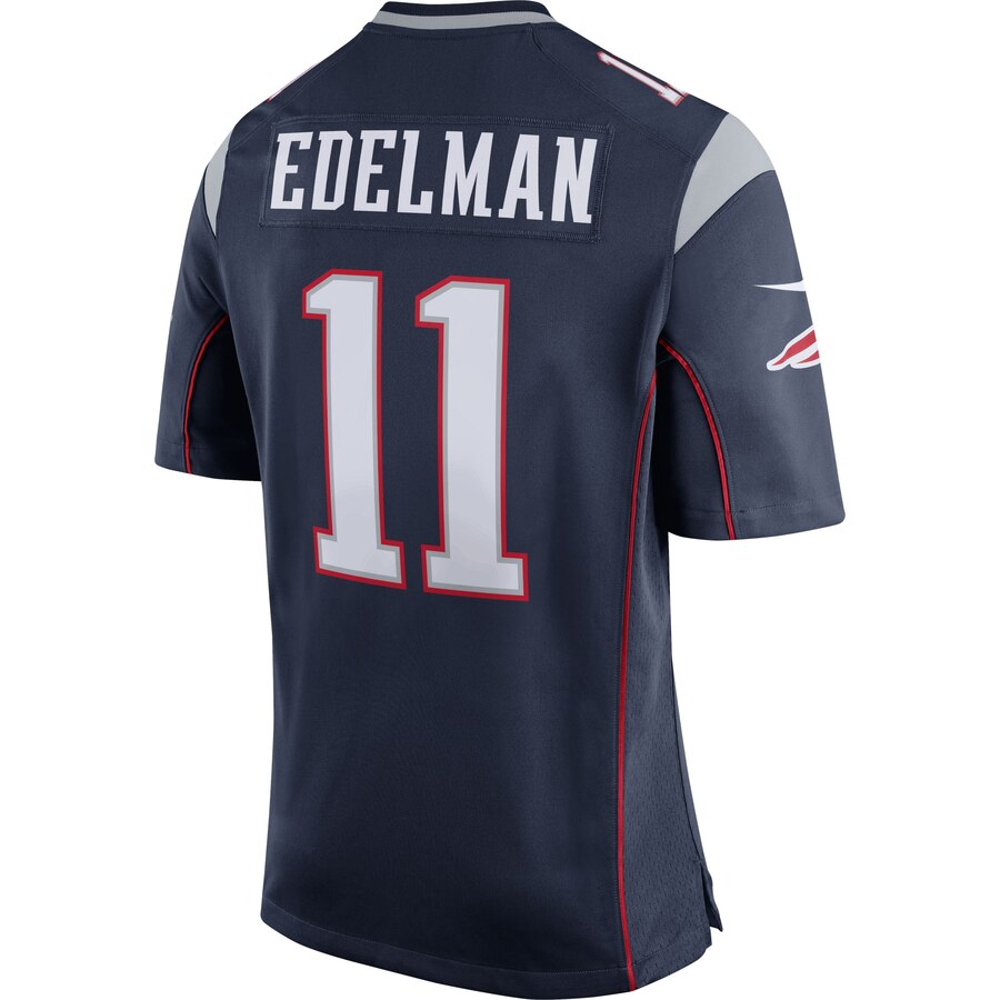 Julian Edelman New England Patriots Nike Game Jersey – Navy Blue