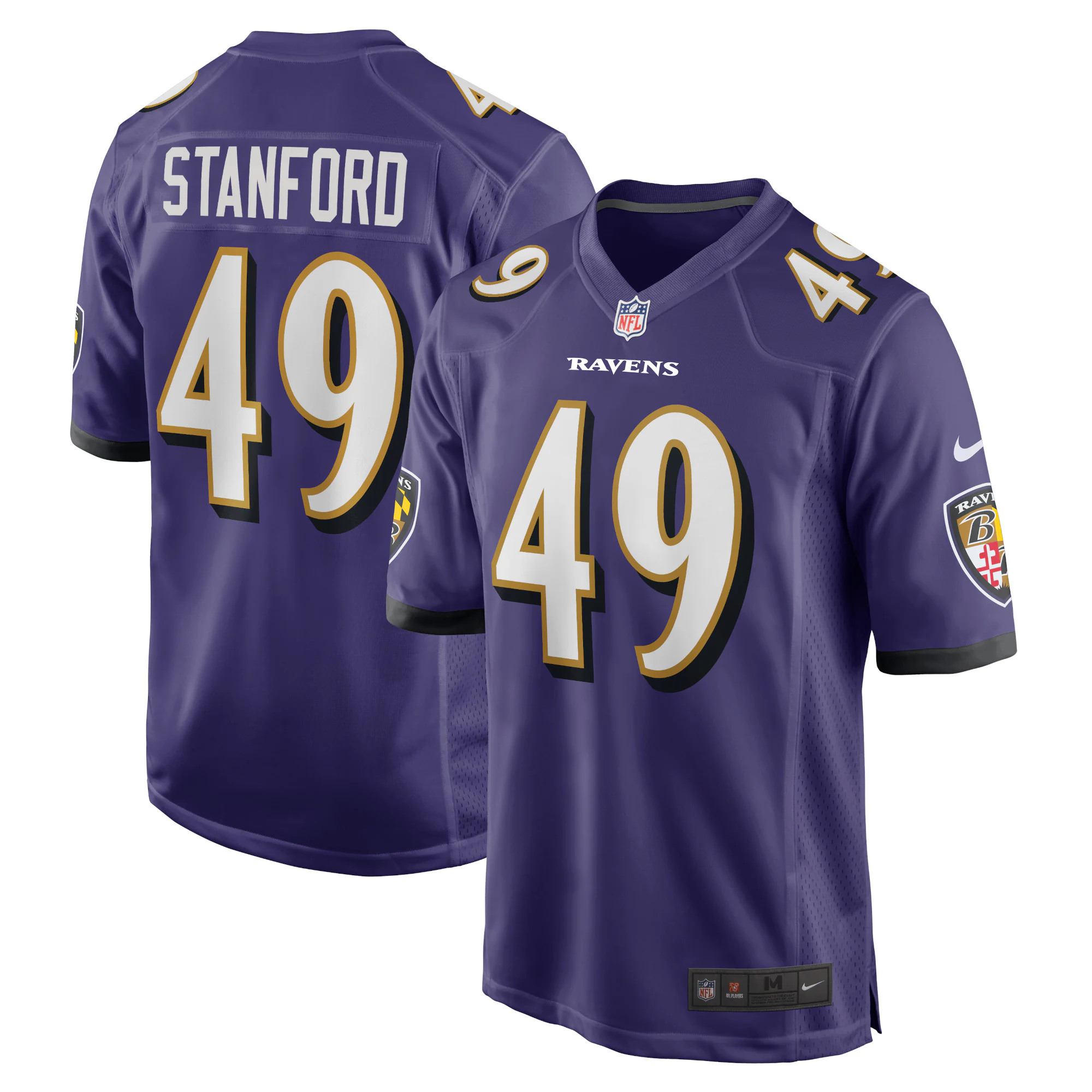 Stanford Ravens Purple Jersey