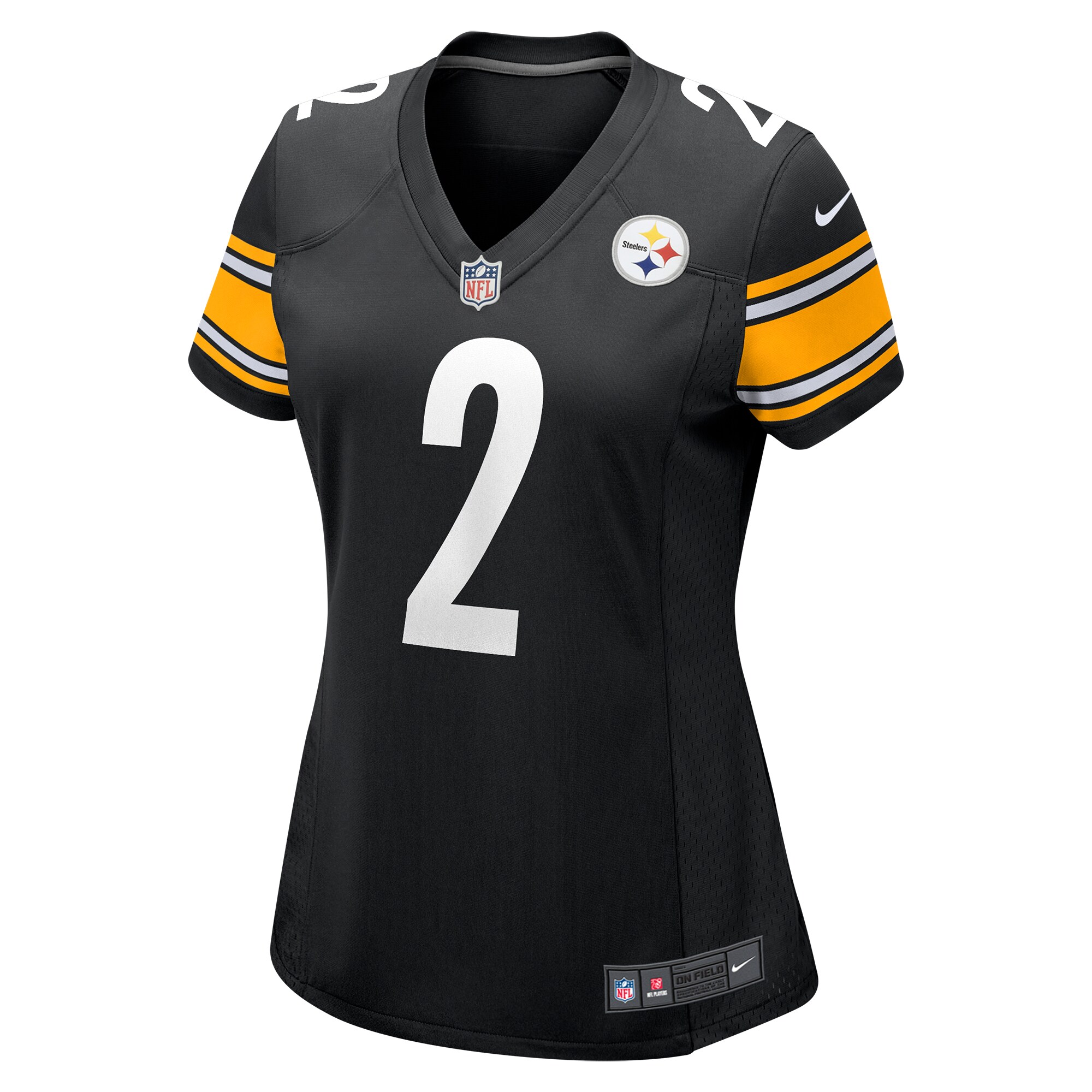 Justin Fields Pittsburgh Steelers Nike Women's Game Player Jersey - Black