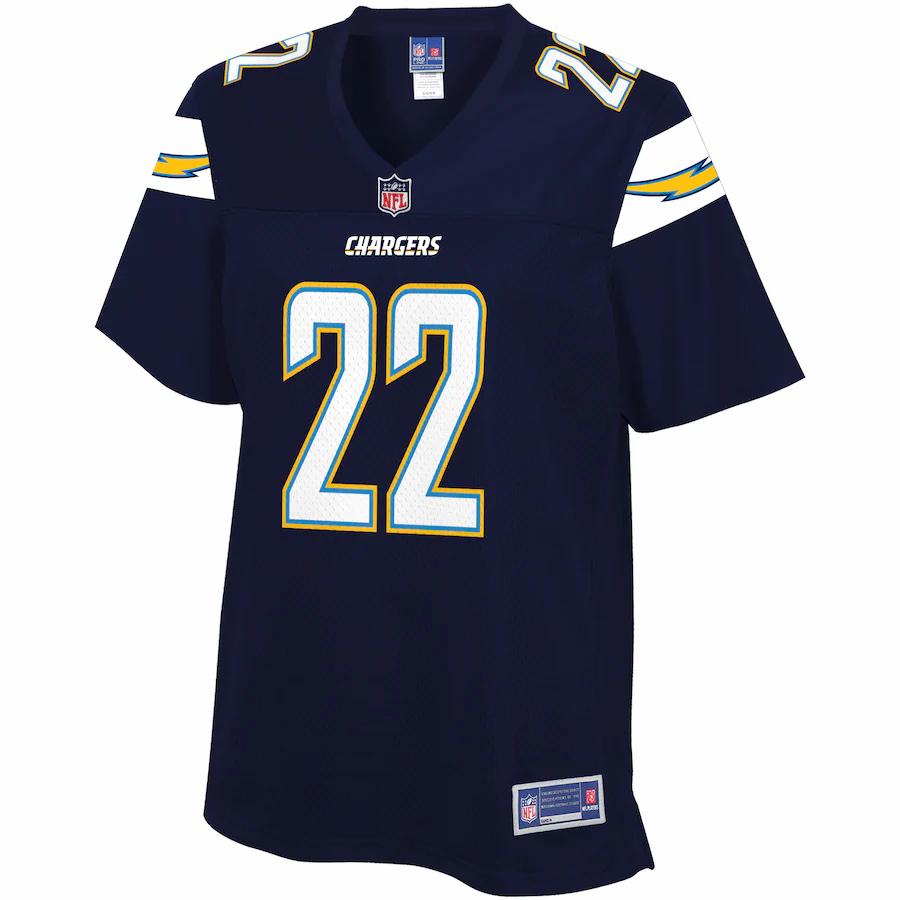 Justin Jackson Los Angeles Chargers NFL Pro Line Women's Team Player Jersey - Navy