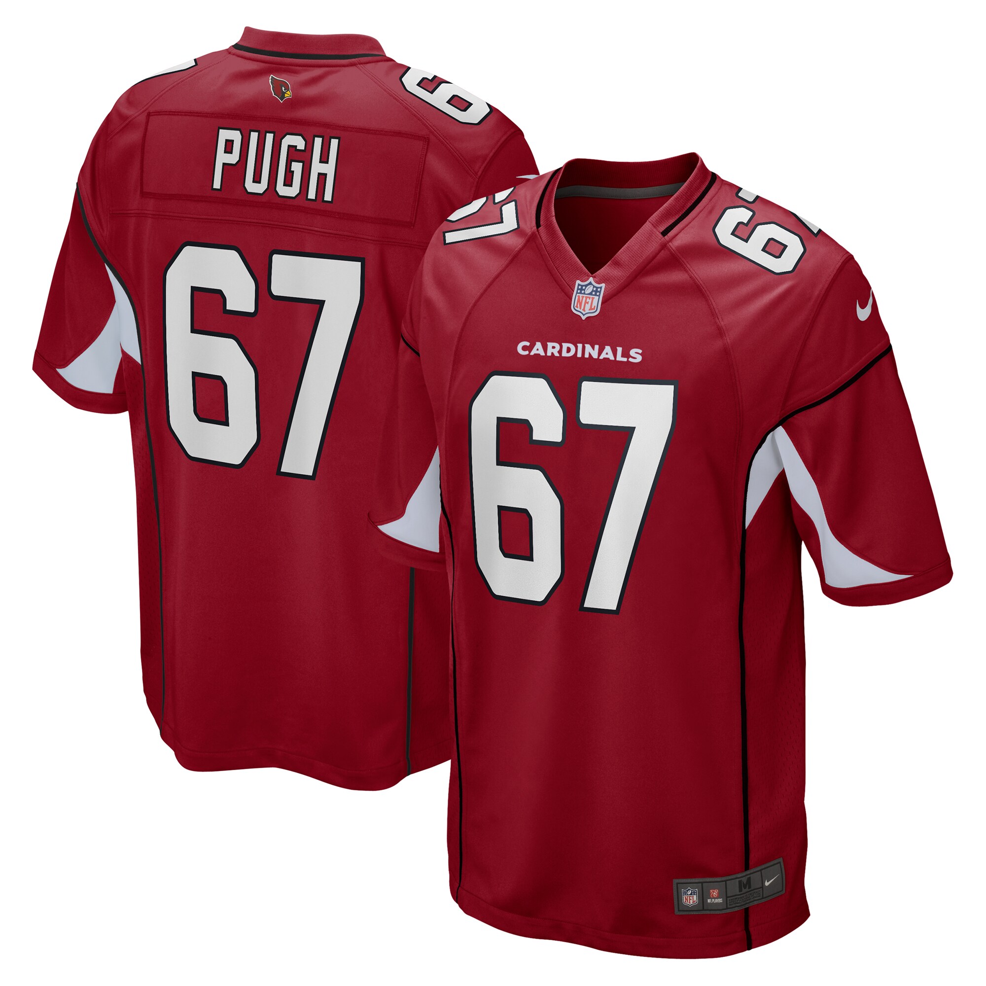 Justin Pugh Arizona Cardinals Nike Game Jersey - Cardinal