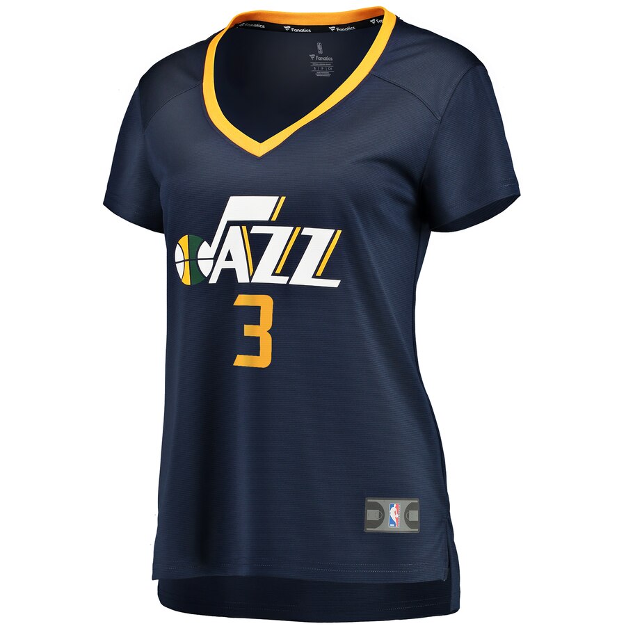 Justin Wright-Foreman Utah Jazz Women's #3 Fanatics Ultimate Replica Jersey