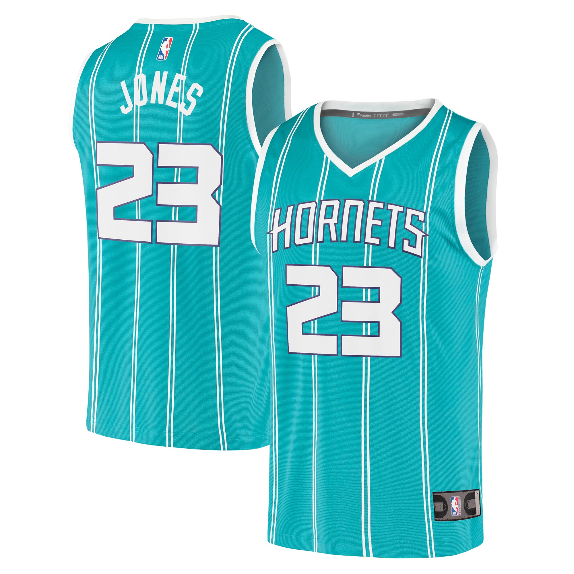 Kai Jones Hornets Replica Jersey Teal - Amazing Fanatics #23 Icon Edition