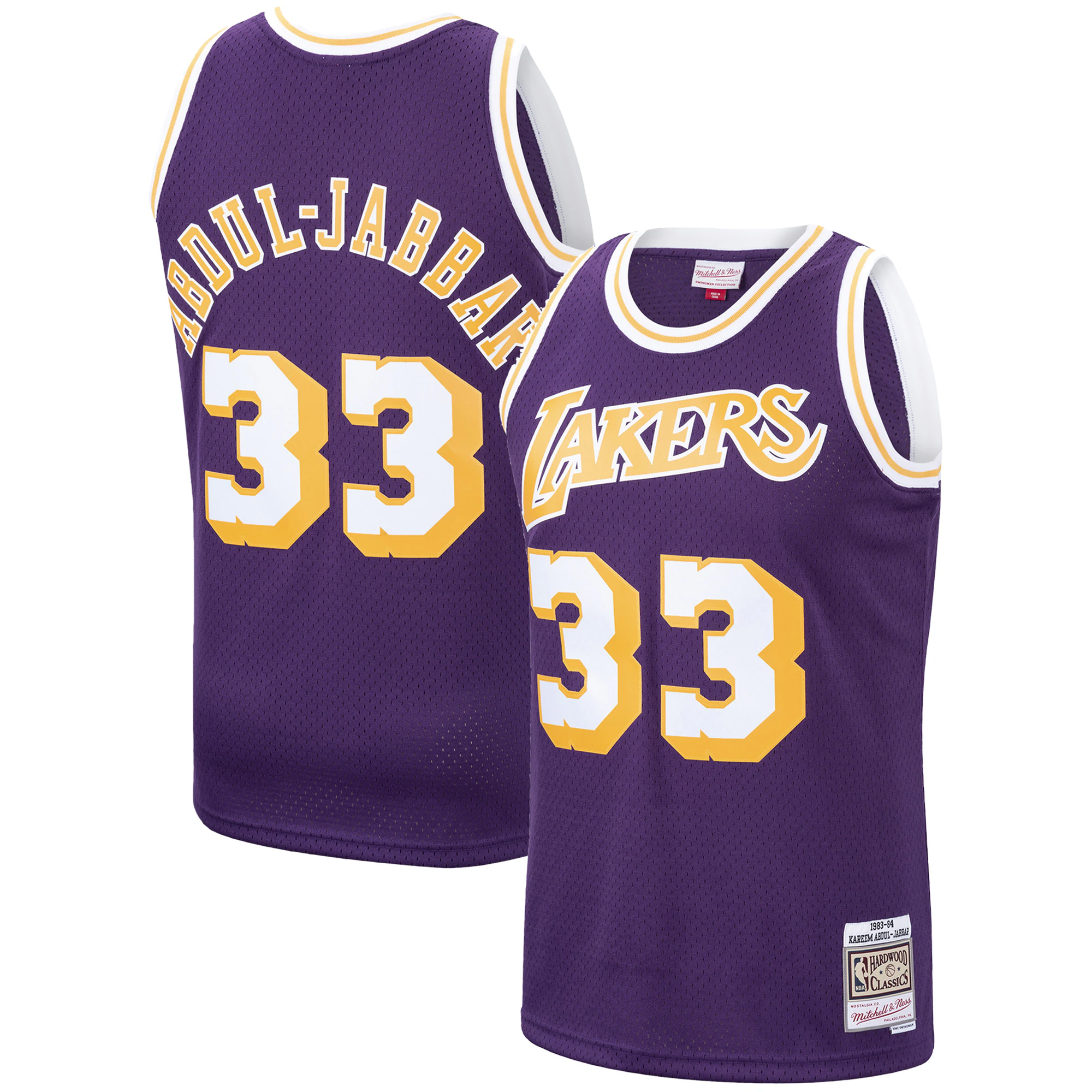 Lakers Kareem Abdul-Jabbar Jersey Mitchell & Ness - Ultimate 1983-84 #33
