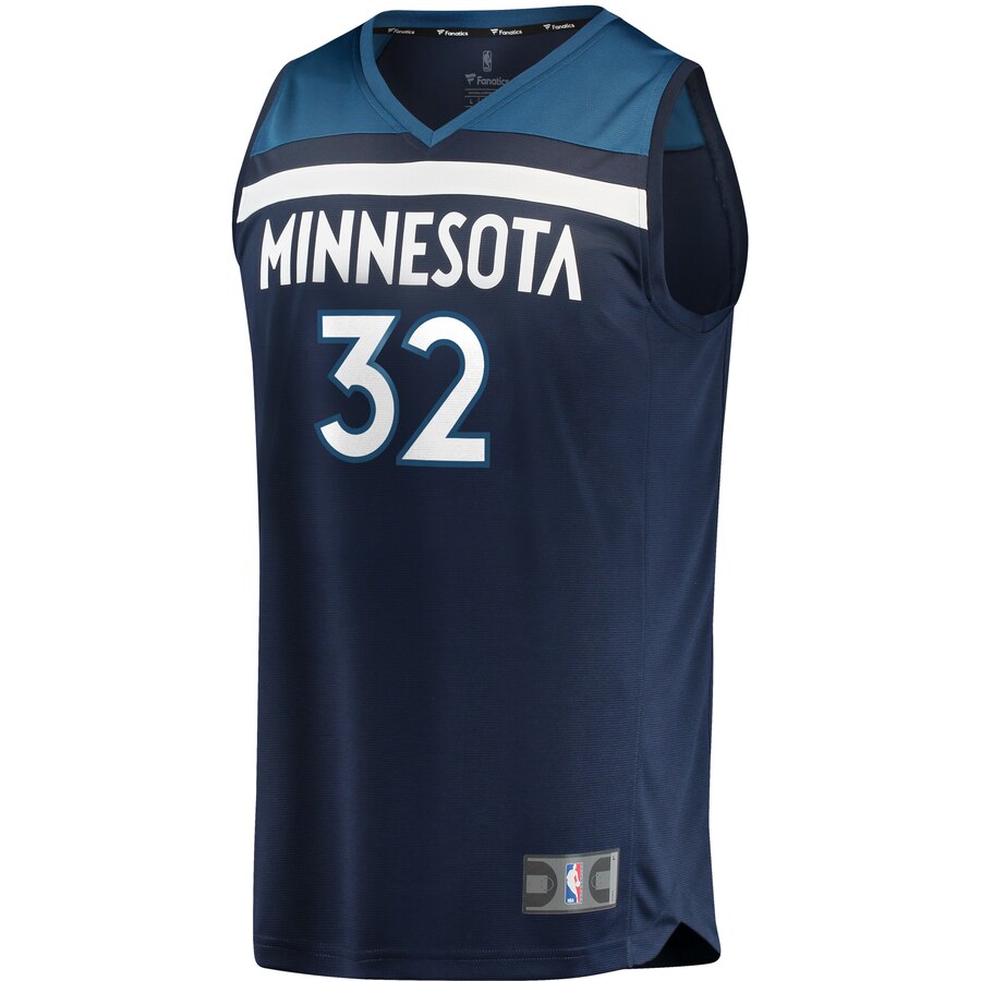 Karl-Anthony Towns Navy Replica Jersey - Ultimate Fanatics NBA Gear 2024