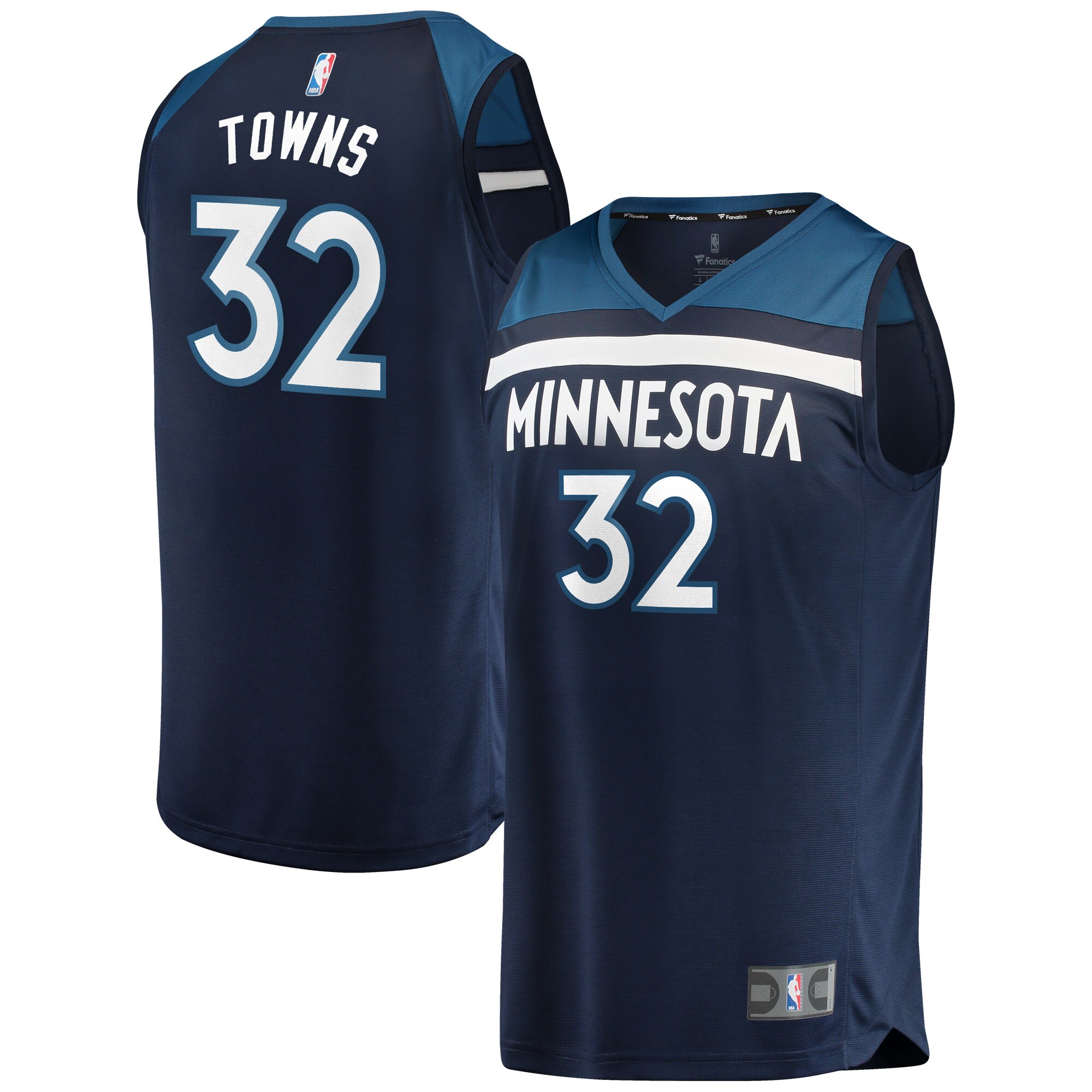 Karl-Anthony Towns Replica Jersey Navy - Ultimate 2024 Fanatics Edition
