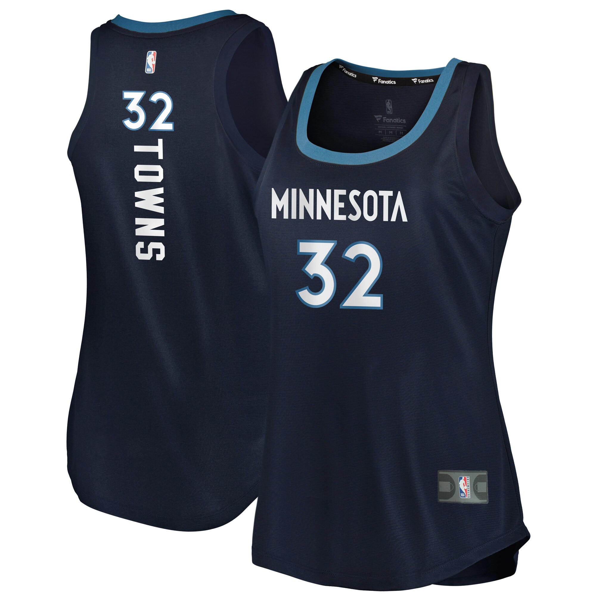 Fanatics Karl-Anthony Towns Women's Jersey - Ultimate Icon #32