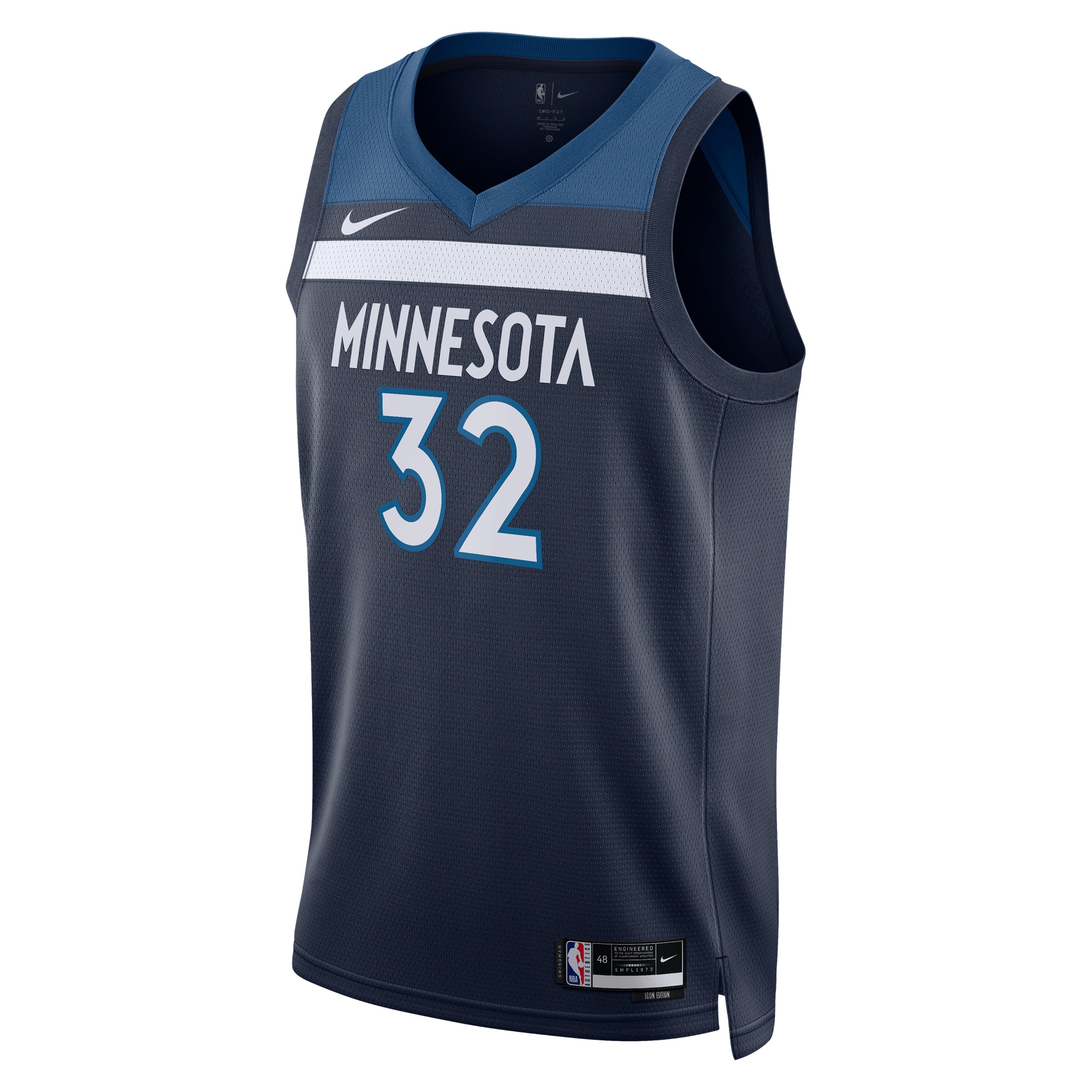Karl-Anthony Towns Minnesota Timberwolves Nike Unisex Swingman Jersey - Icon Edition - Navy
