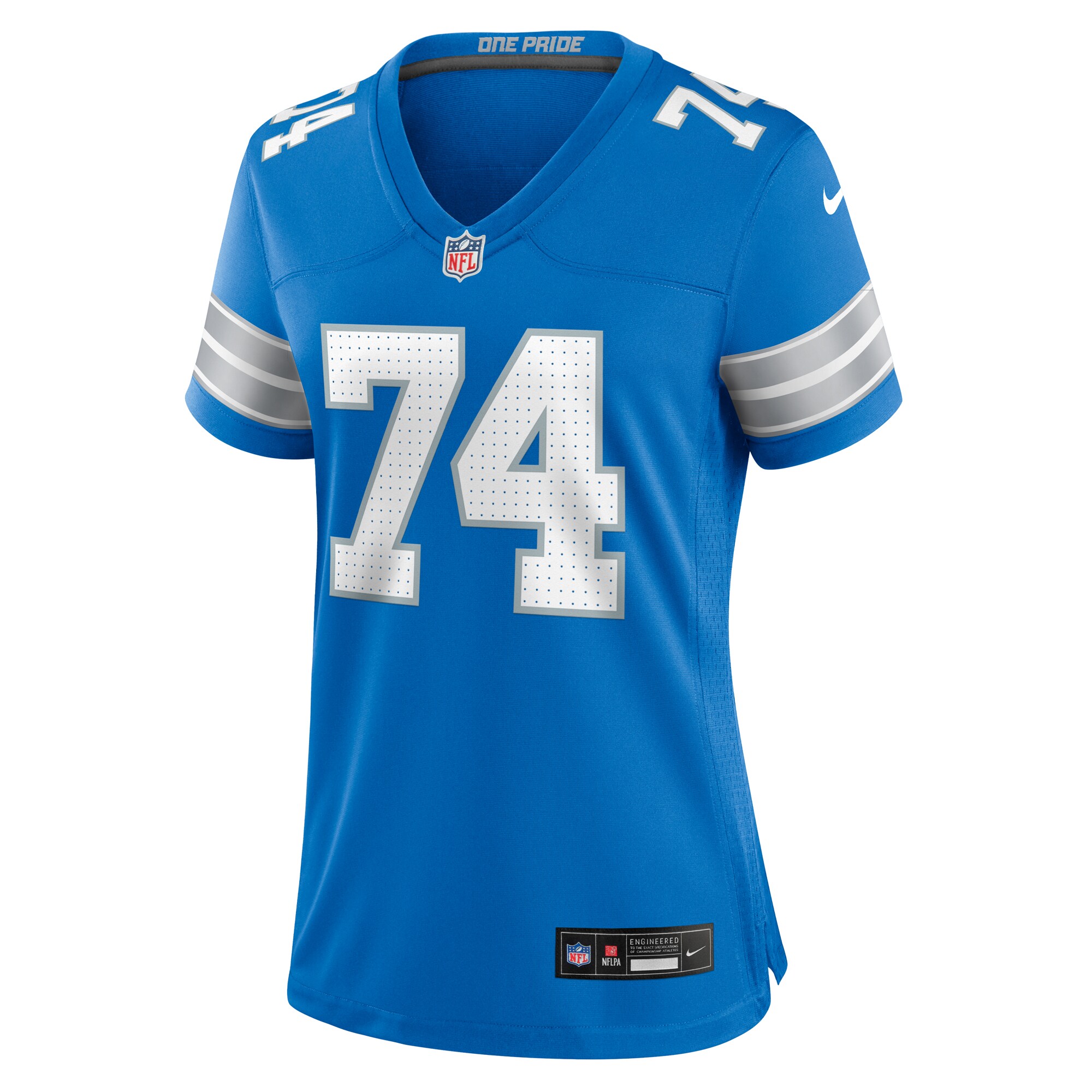 Kayode Awosika Detroit Lions Nike Women's Team Game Jersey -  Blue