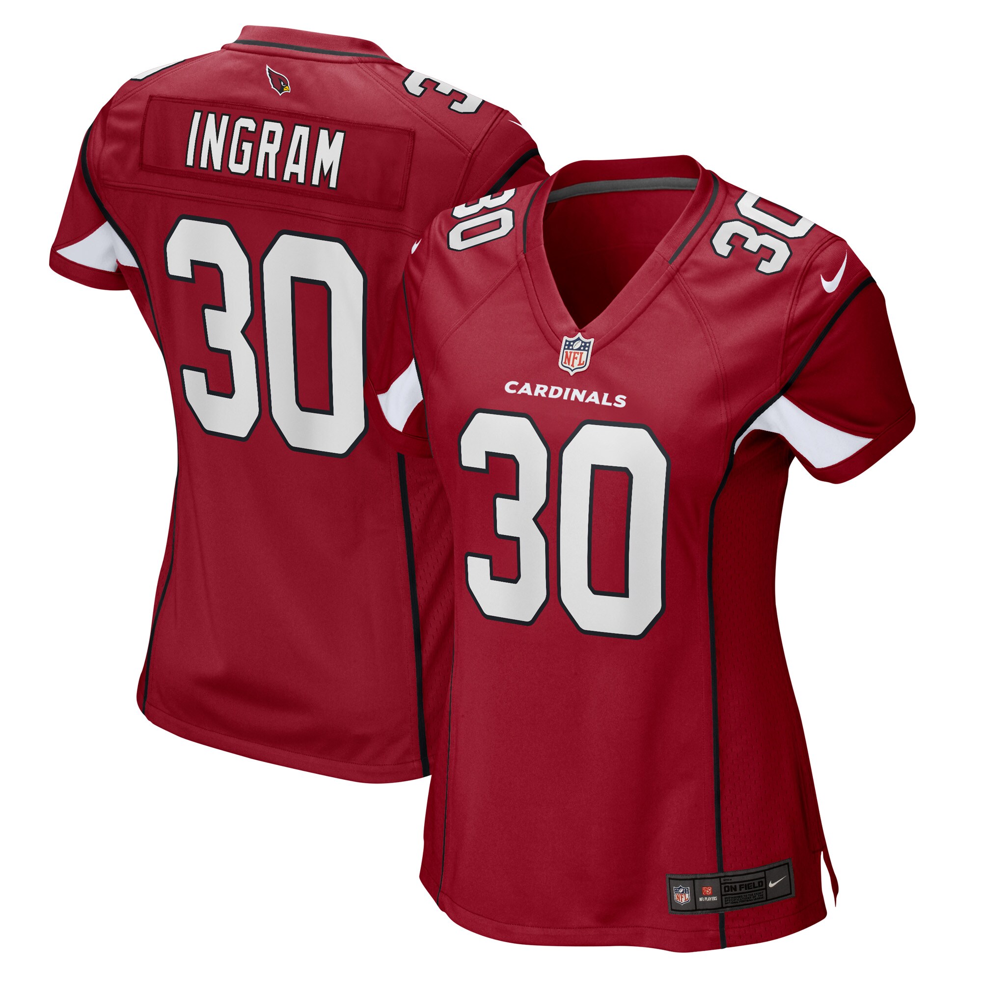 Keaontay Ingram Arizona Cardinals Nike Women's Game Player Jersey - Cardinal