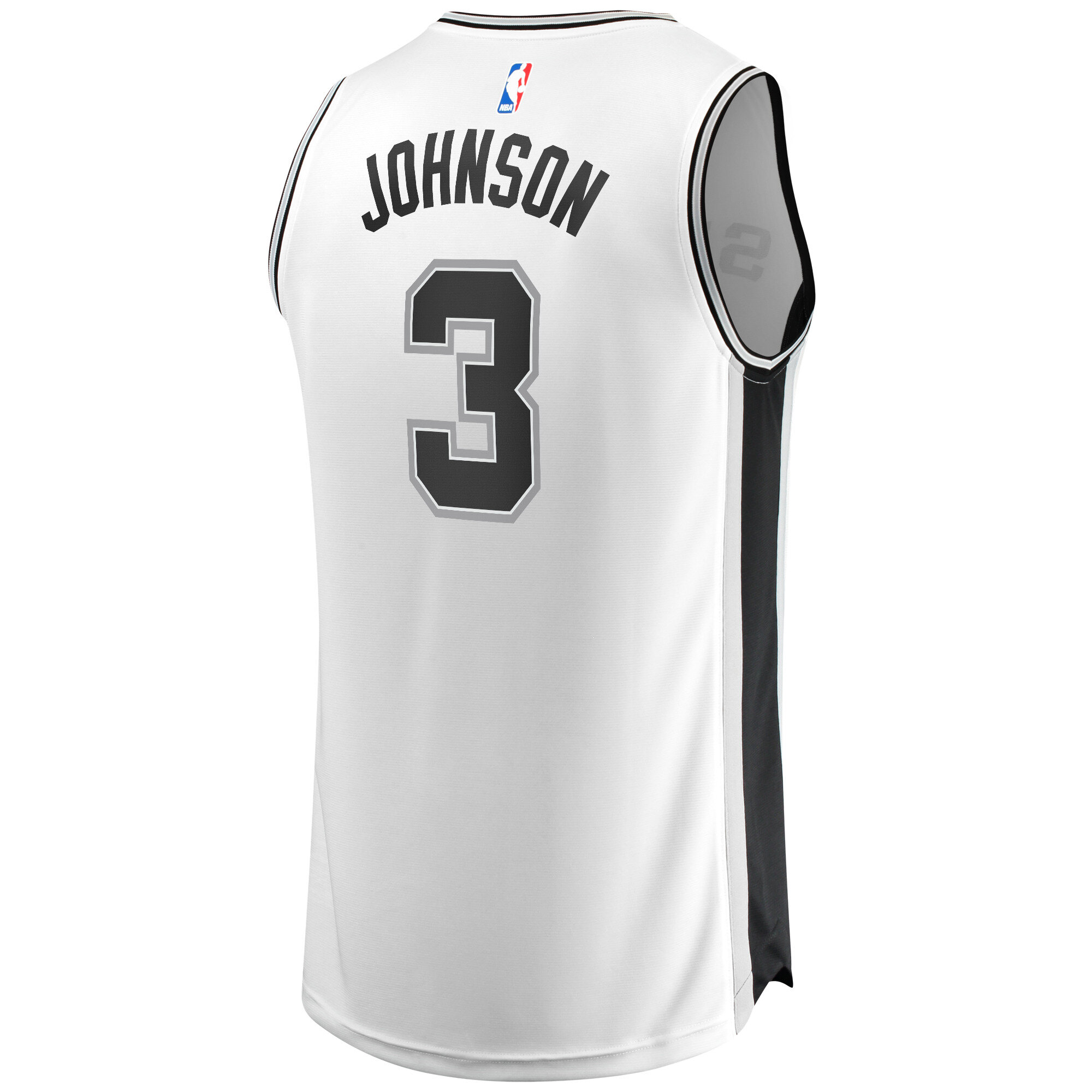 Keldon Johnson San Antonio Spurs Fanatics Youth Fast Break Association Jersey - White