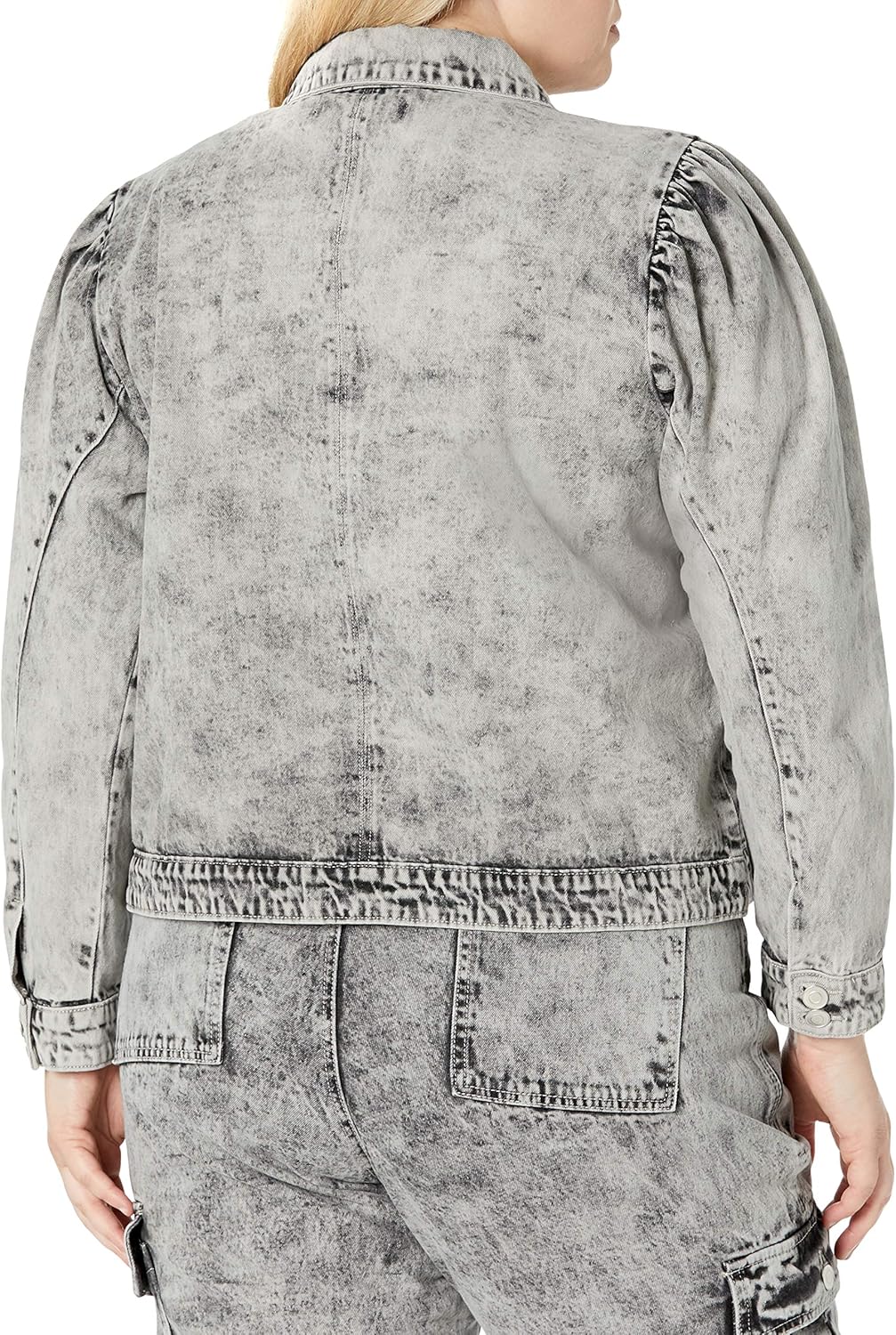 KENDALL + KYLIE Women’s Puff Sleeve Denim Jacket – Amazon Exclusive