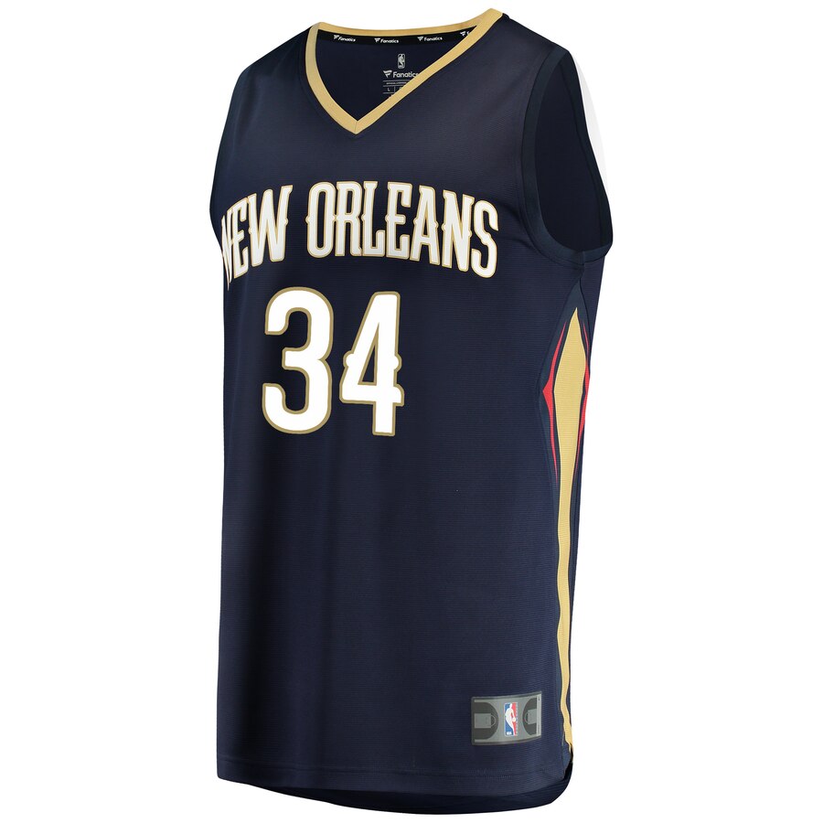 Fanatics Kenrich Williams Navy Jersey - Outstanding Pelicans Replica for 2024