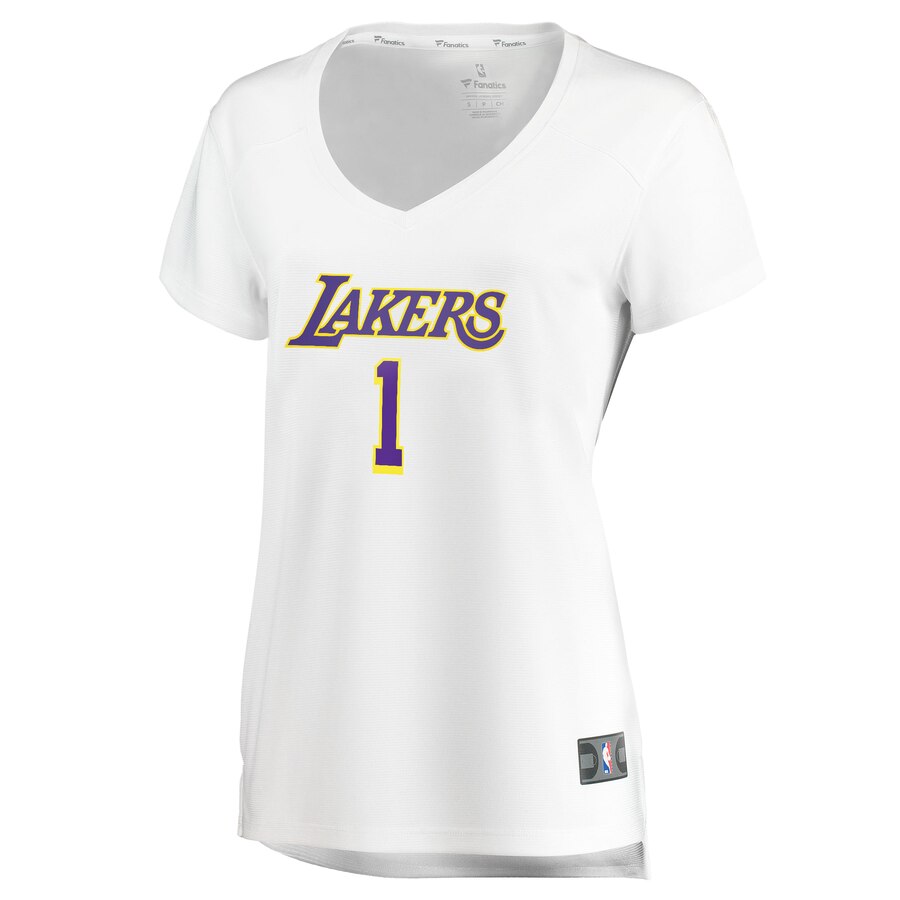 Lakers Caldwell-Pope Women's Jersey: Amazing #1 Fanatics Replica