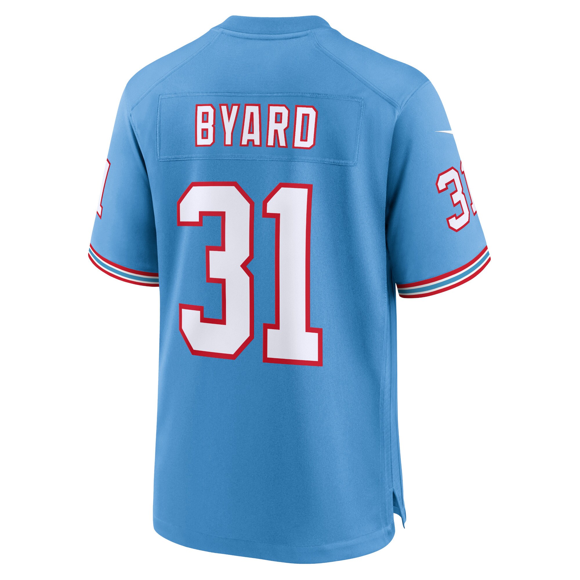 Kevin Byard Tennessee Titans Nike Oilers Throwback Alternate Game Player Jersey - Light Blue