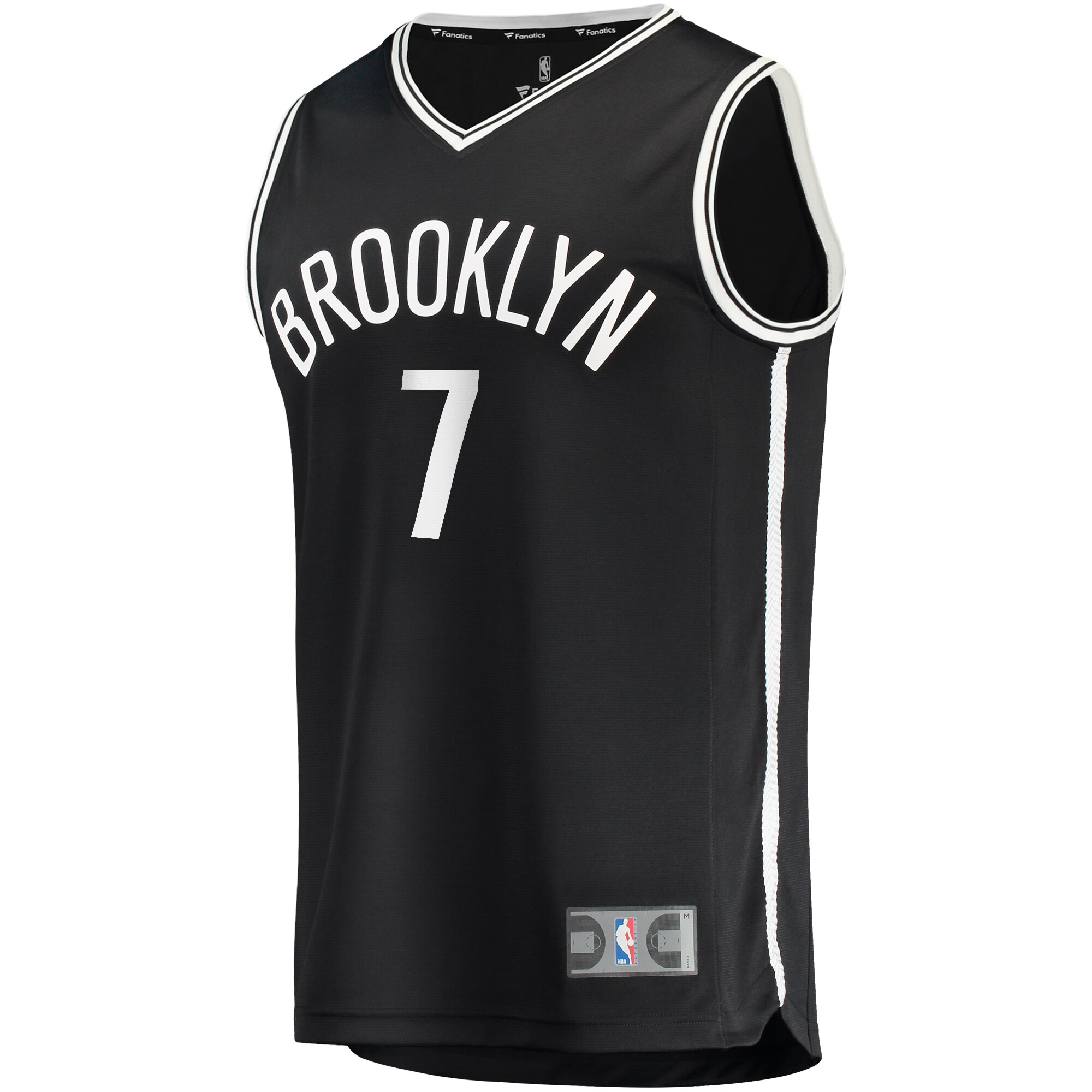 Kevin Durant Brooklyn Nets Fanatics 2019/20 Fast Break Replica Jersey Black - Icon Edition
