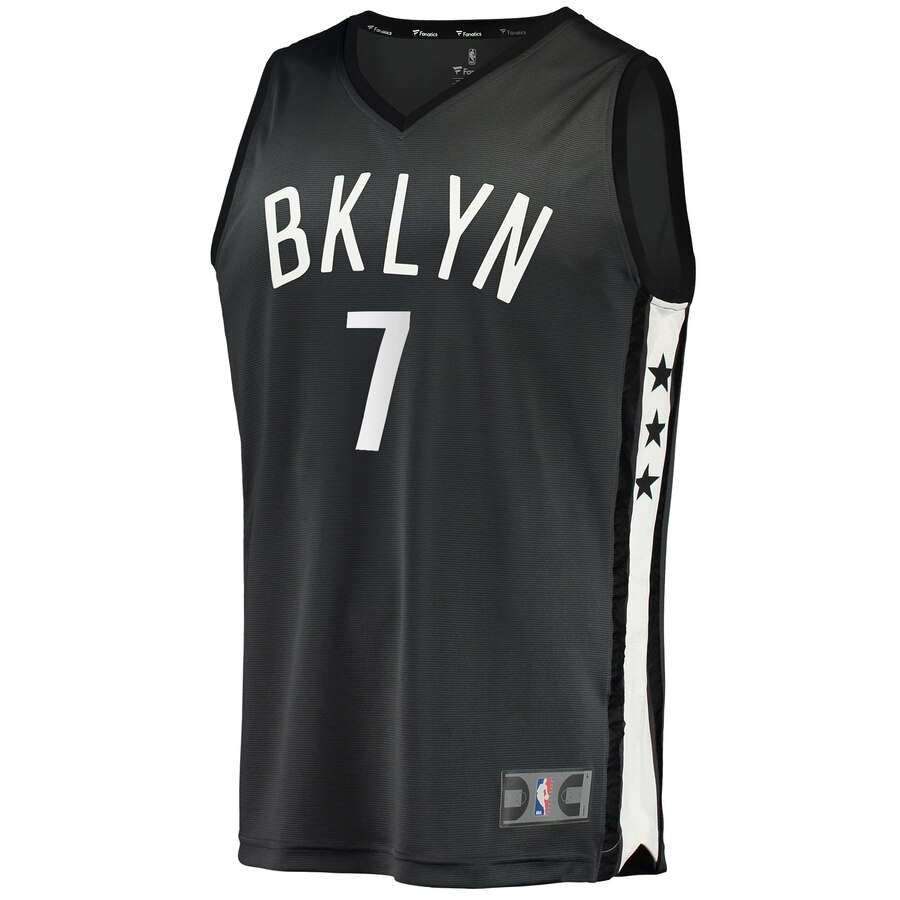 Kevin Durant Brooklyn Nets Jersey Charcoal - Amazing #7 Fanatics Replica