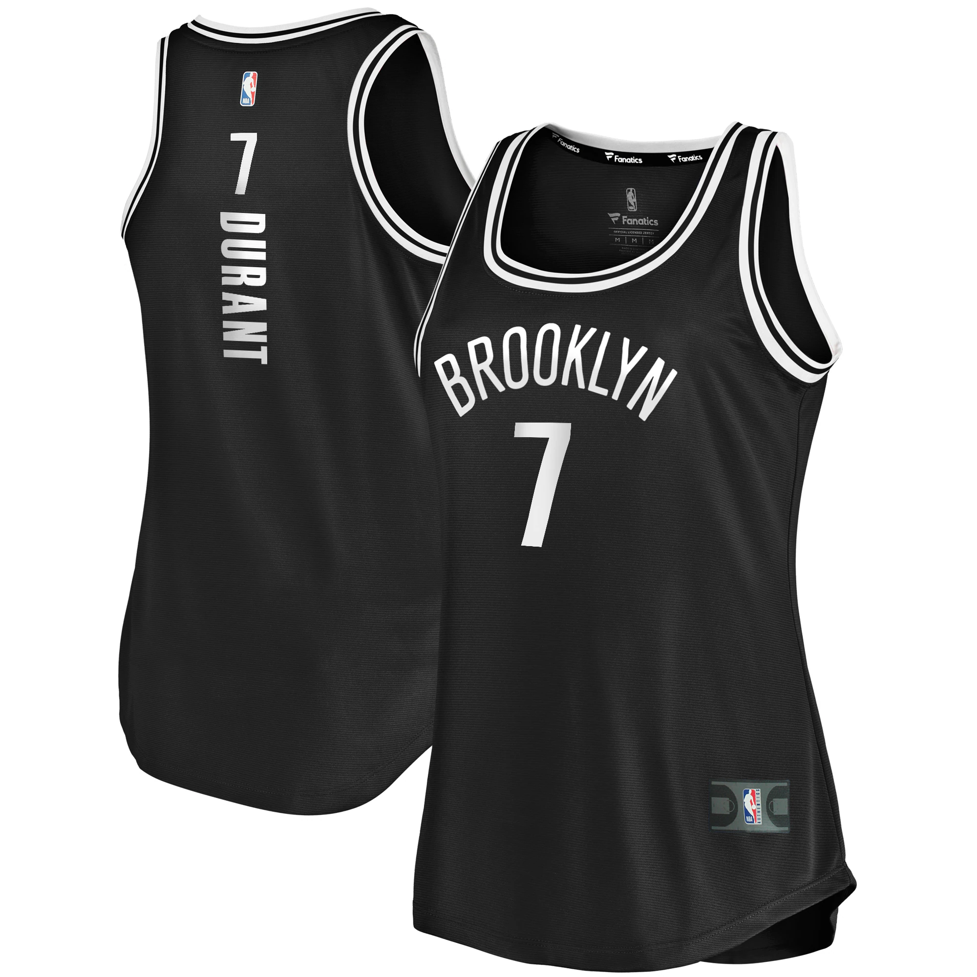 Fanatics Women's Durant Icon Jersey - Outstanding 2024 Brooklyn Nets Top
