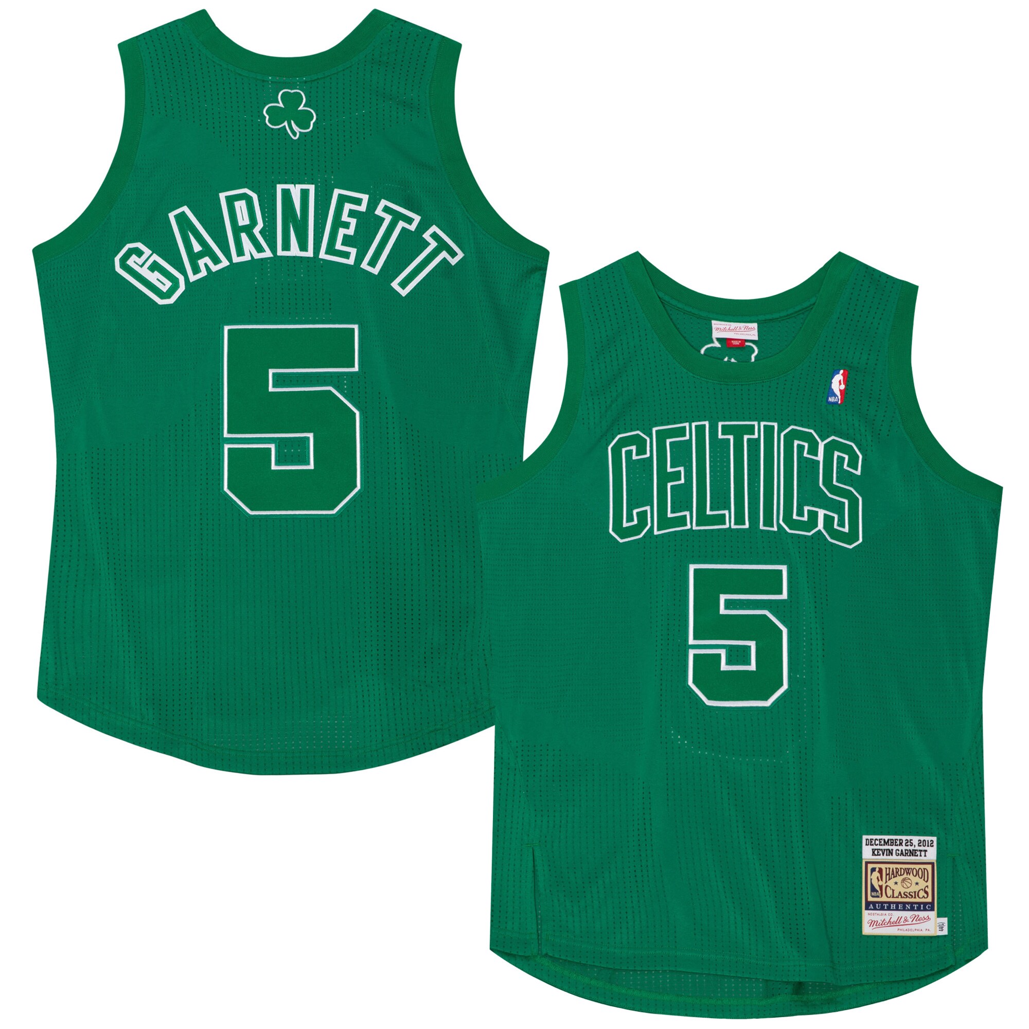 Mitchell & Ness Kevin Garnett Celtics #5 Authentic Jersey - Ultimate 2012