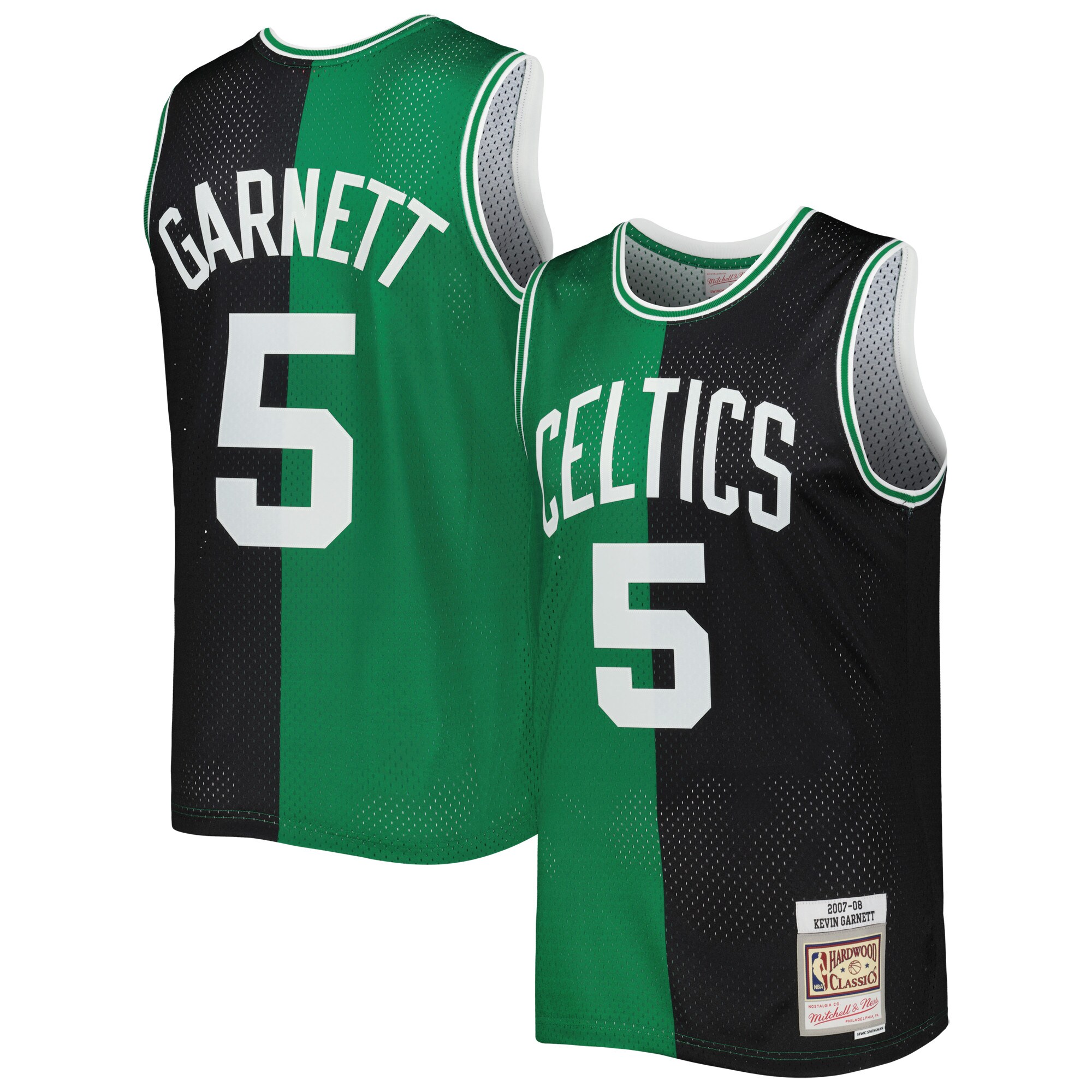 Kevin Garnett Celtics Split Jersey Mitchell & Ness 2007-08 - Ultimate #5