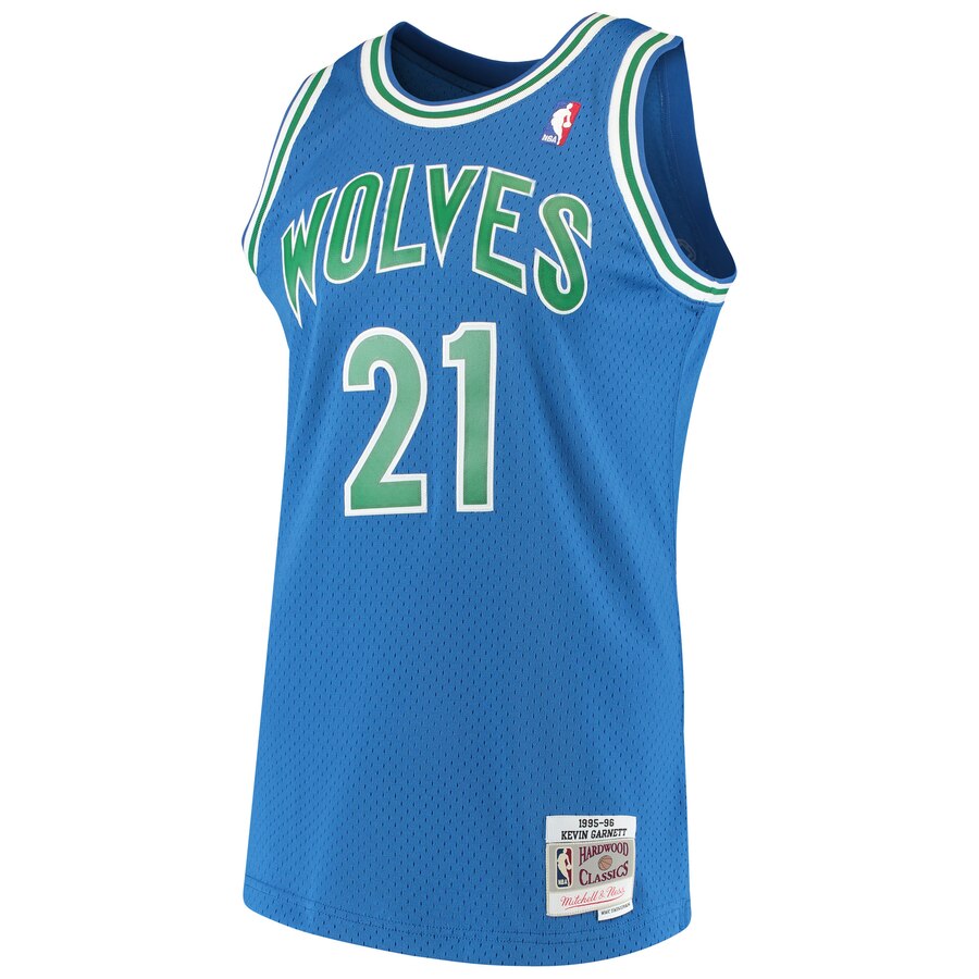 Kevin Garnett Timberwolves Jersey - Ultimate 1995-96 Mitchell & Ness #21