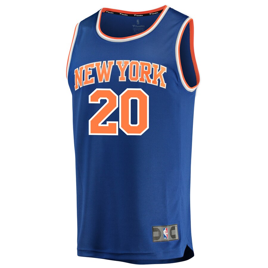 Kevin Knox Knicks Replica Jersey - Outstanding #20 Fanatics Icon Edition