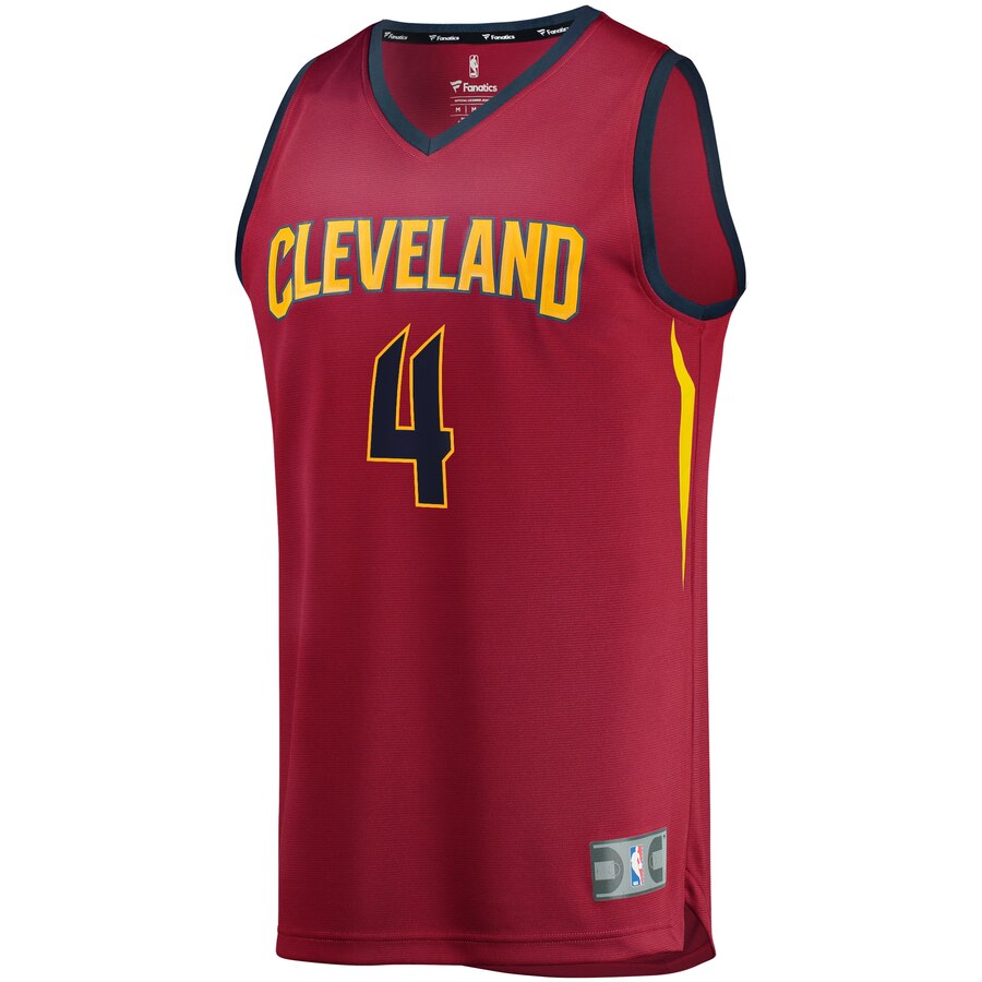 Kevin Porter Jr Wine Icon Jersey - Ultimate Cavs Fanatics Replica 2024