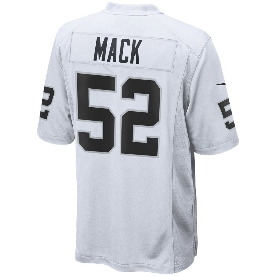 Khalil Mack Las Vegas Raiders Nike Youth Game Jersey - White