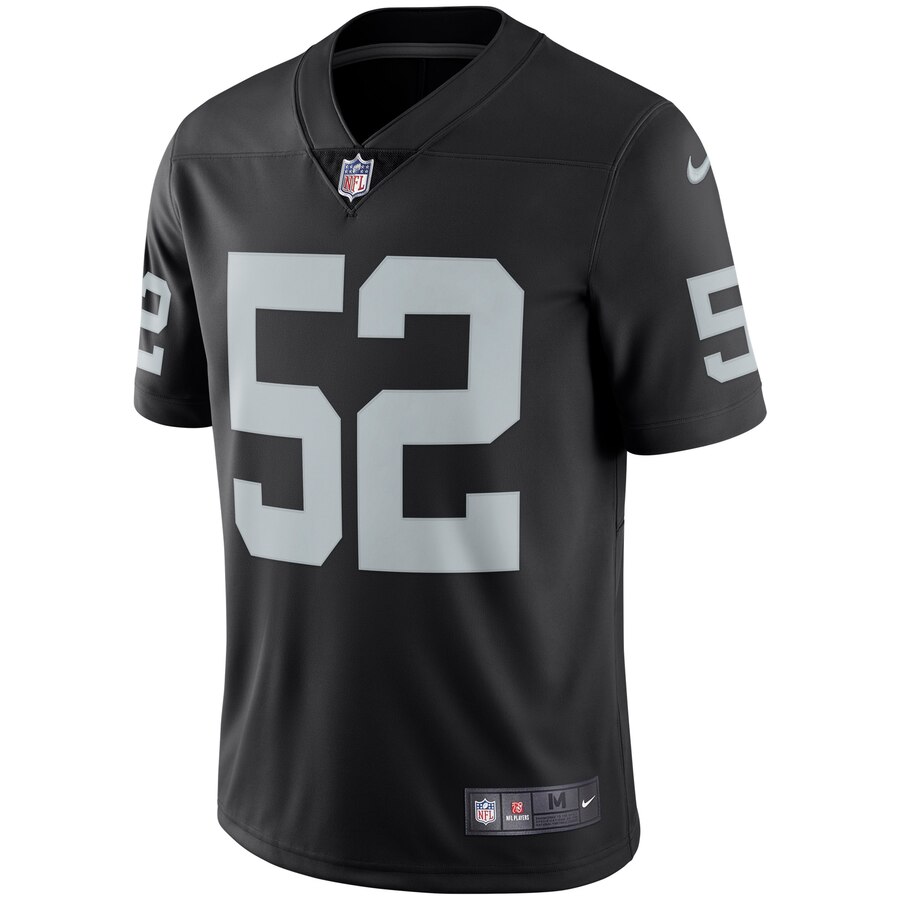 Khalil Mack Las Vegas Raiders Nike Youth Vapor Untouchable Limited Player Jersey - Black
