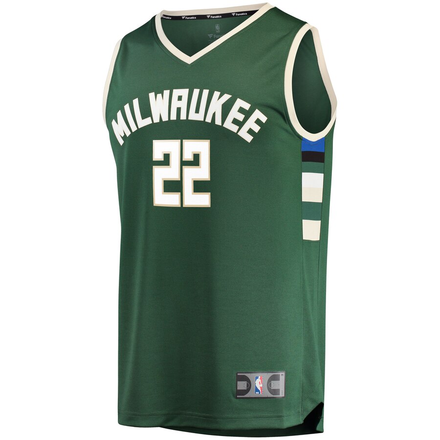 Fanatics Khris Middleton Bucks Jersey #22 - Premium NBA Icon Edition 2024