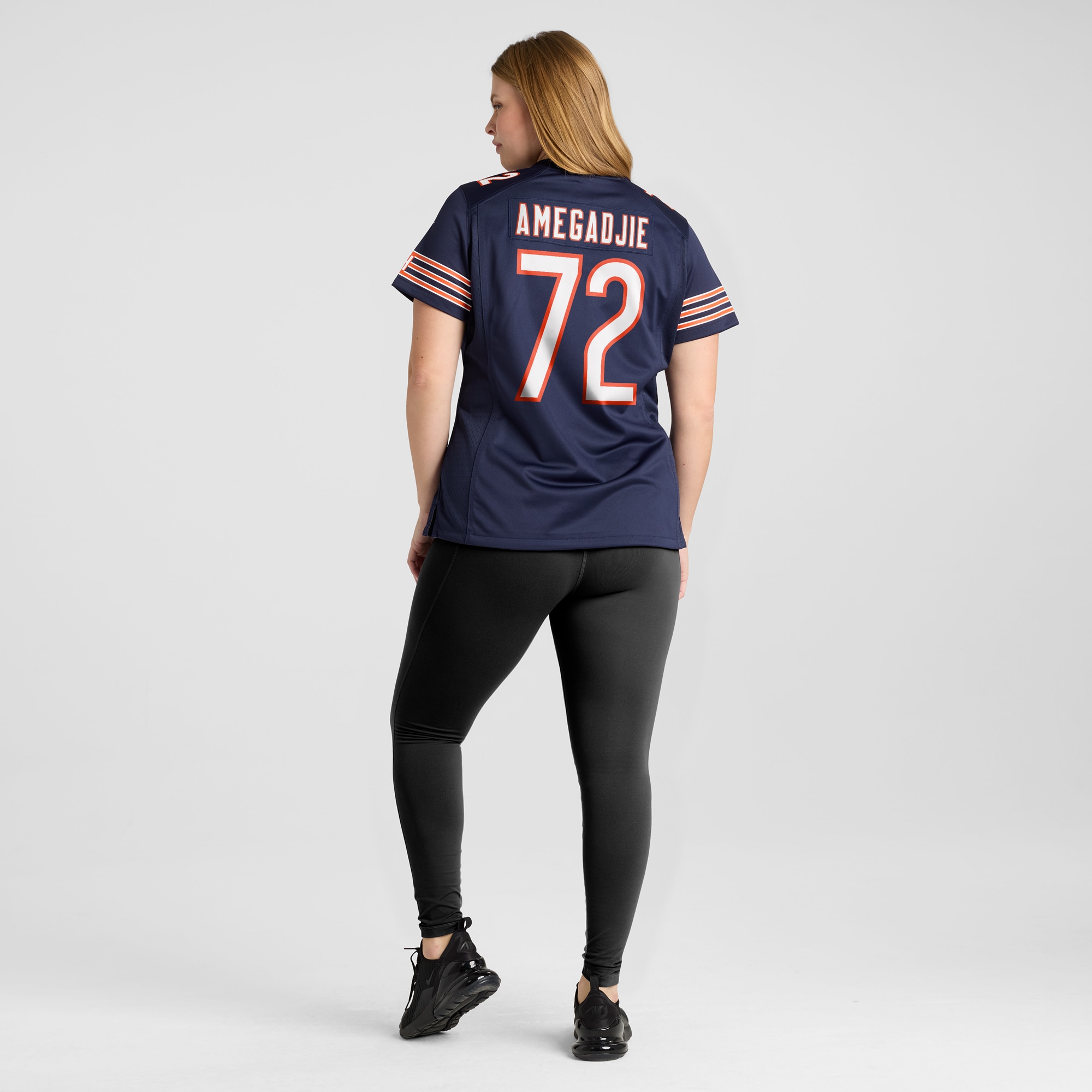 Kiran Amegadjie Chicago Bears Nike Women's  Game Jersey -  Navy