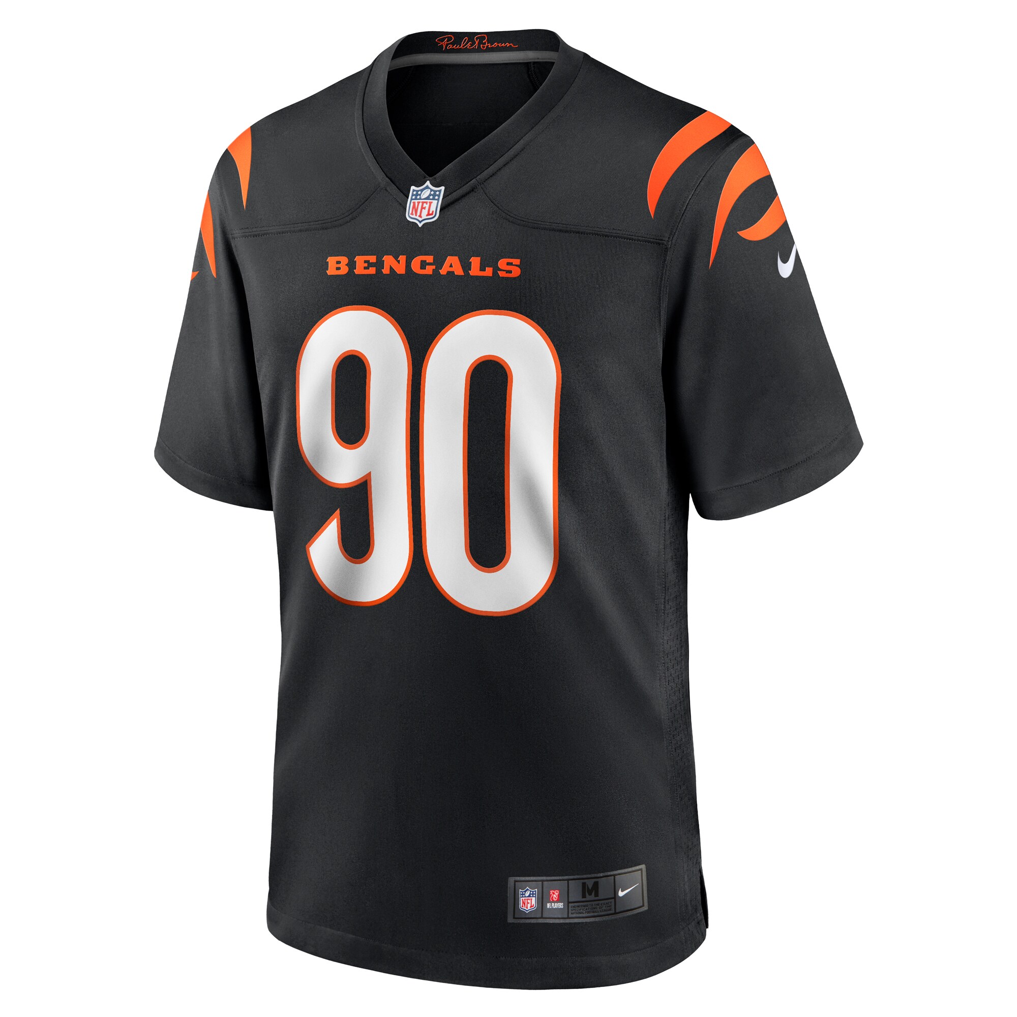 Kris Jenkins Jr. Cincinnati Bengals Nike  Game Jersey -  Black