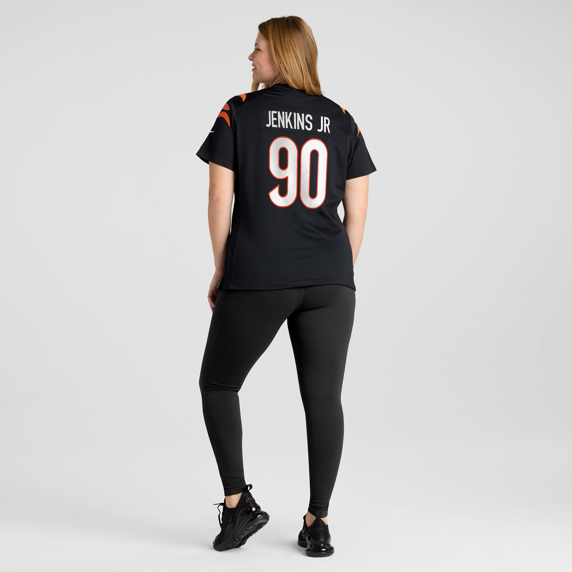 Kris Jenkins Jr. Cincinnati Bengals Nike Women's  Game Jersey -  Black