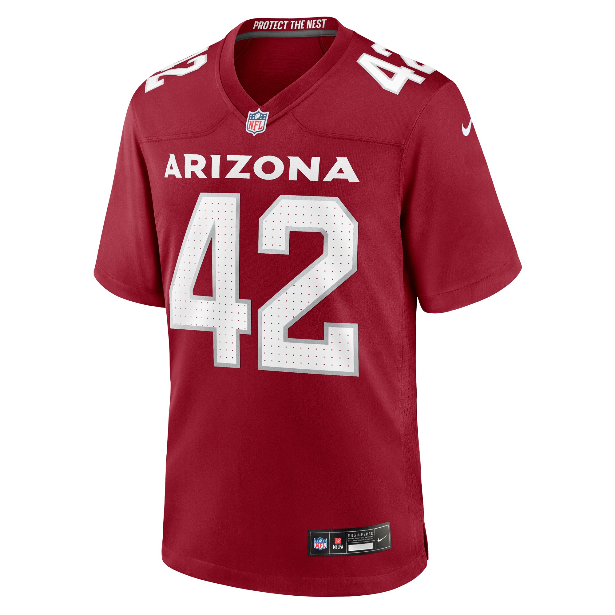 K'Von Wallace Arizona Cardinals Nike Team Game Jersey -  Cardinal