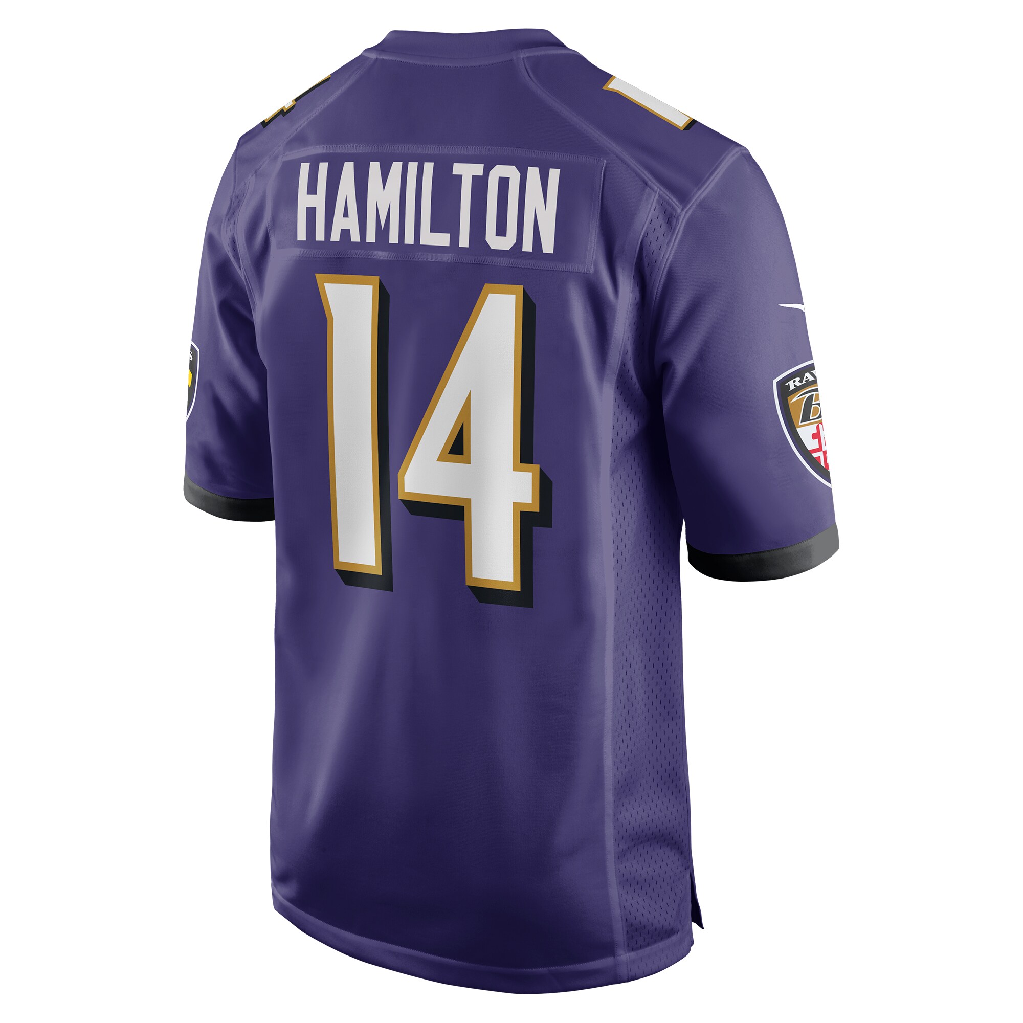 Kyle Hamilton Baltimore Ravens Nike Player Game Jersey – Purple