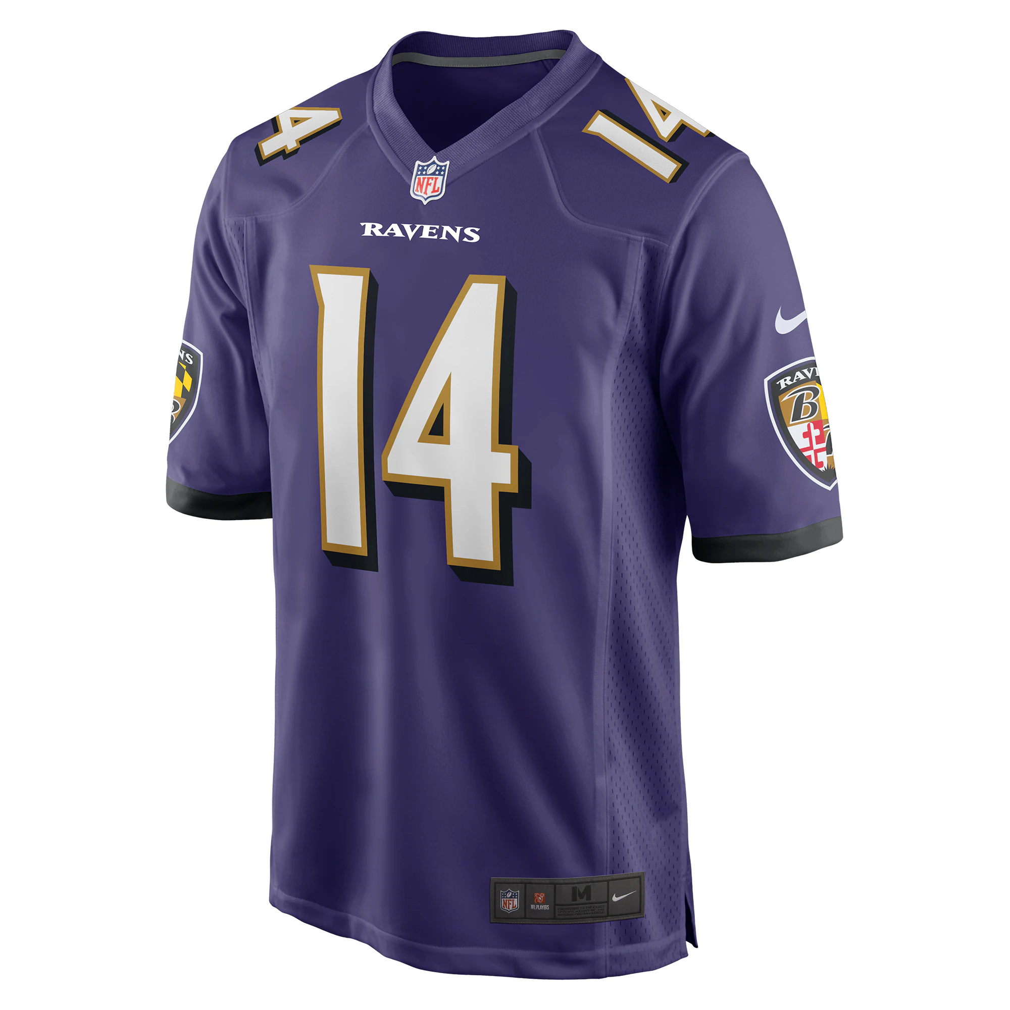 Kyle Hamilton Baltimore Ravens Nike Player Game Jersey – Purple