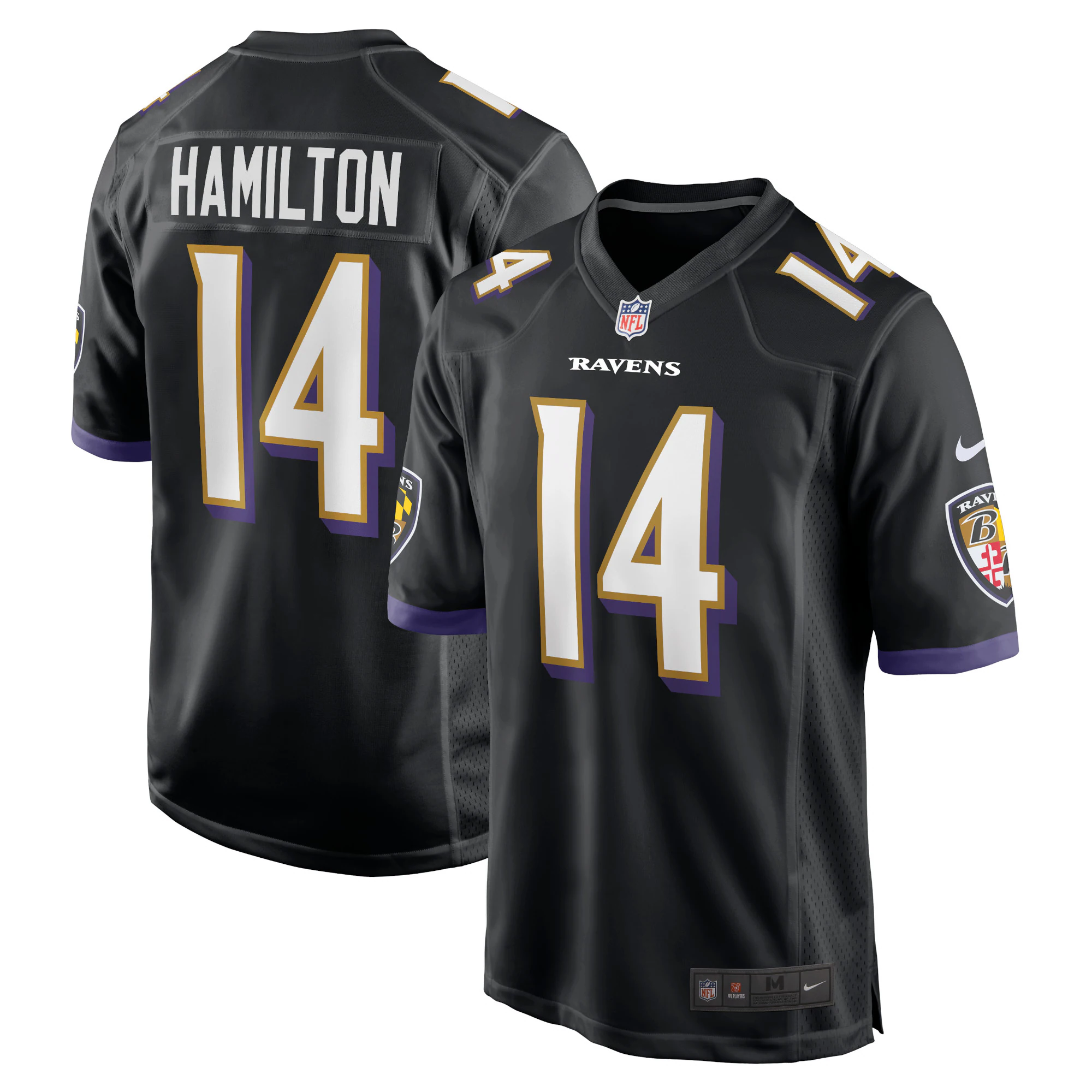 Kyle Hamilton Baltimore Ravens Nike Player Game Jersey – Purple