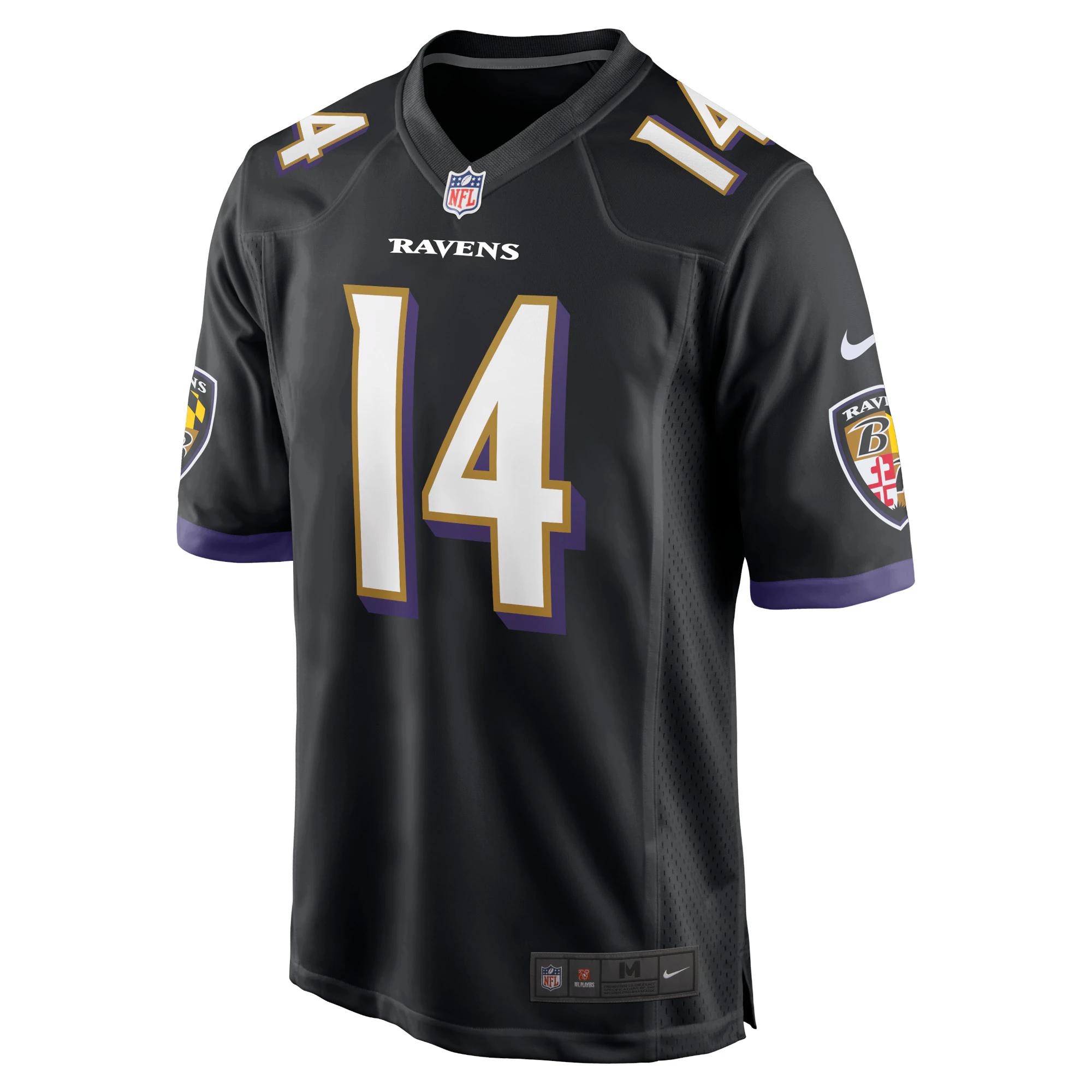 Kyle Hamilton Baltimore Ravens Nike Player Game Jersey – Purple
